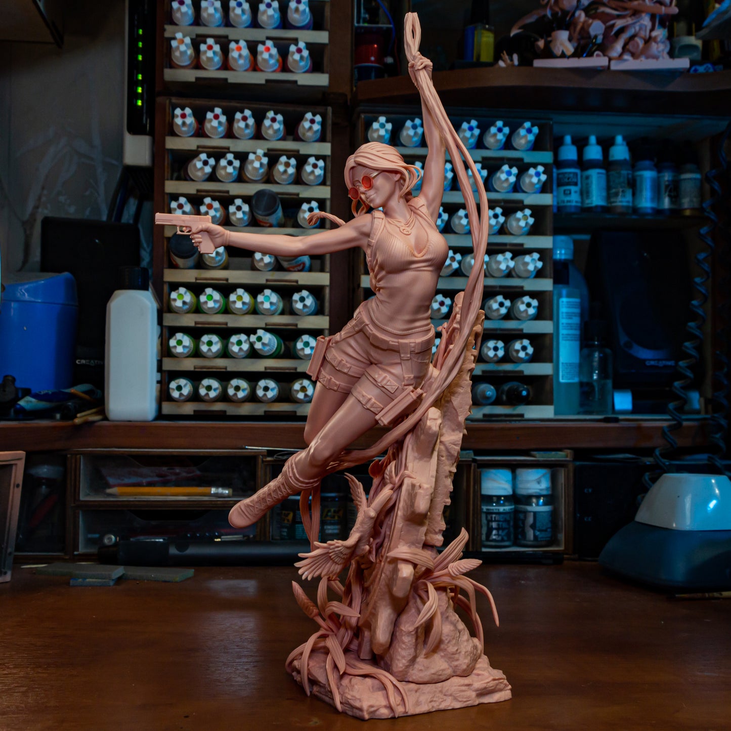 Bulkamancer Sculps Lara Croft - Tomb Raider
