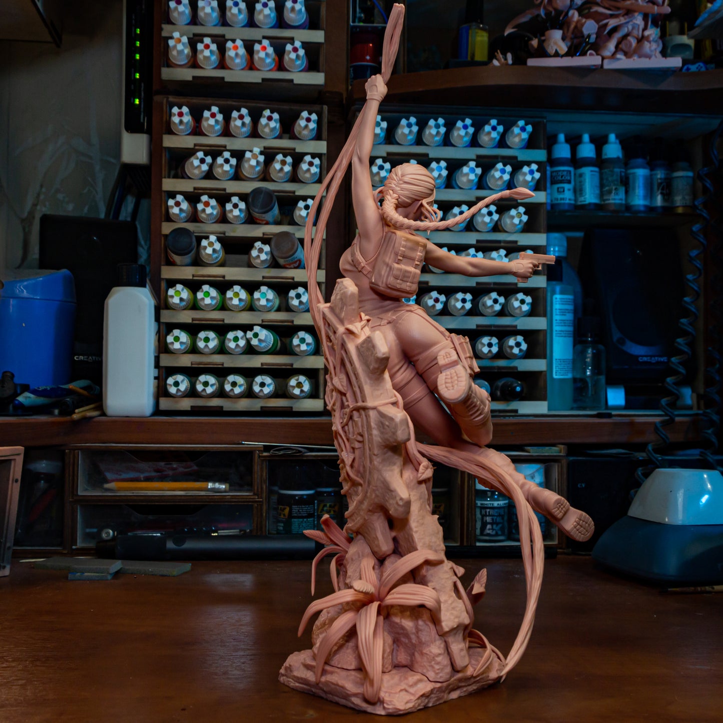 Bulkamancer Sculps Lara Croft - Tomb Raider