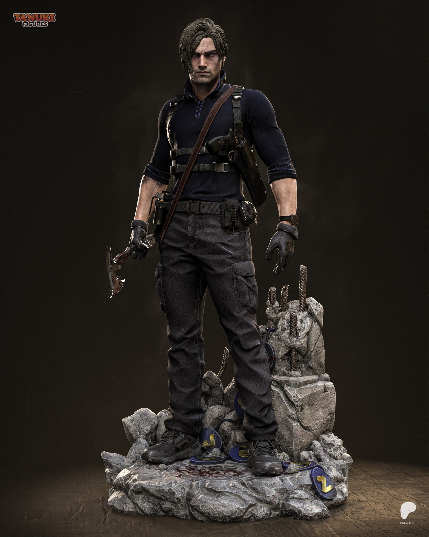 Tanuki Figures Leon - Resident Evil Requiem