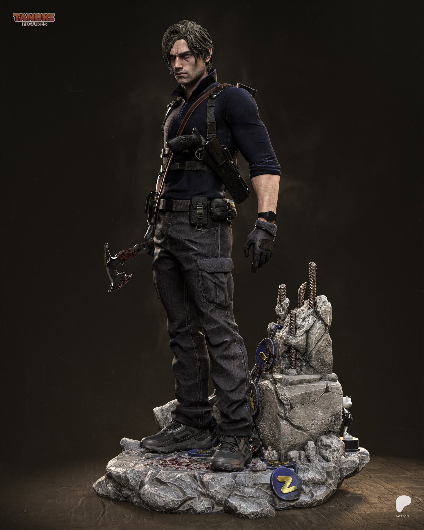 Tanuki Figures Leon - Resident Evil Requiem