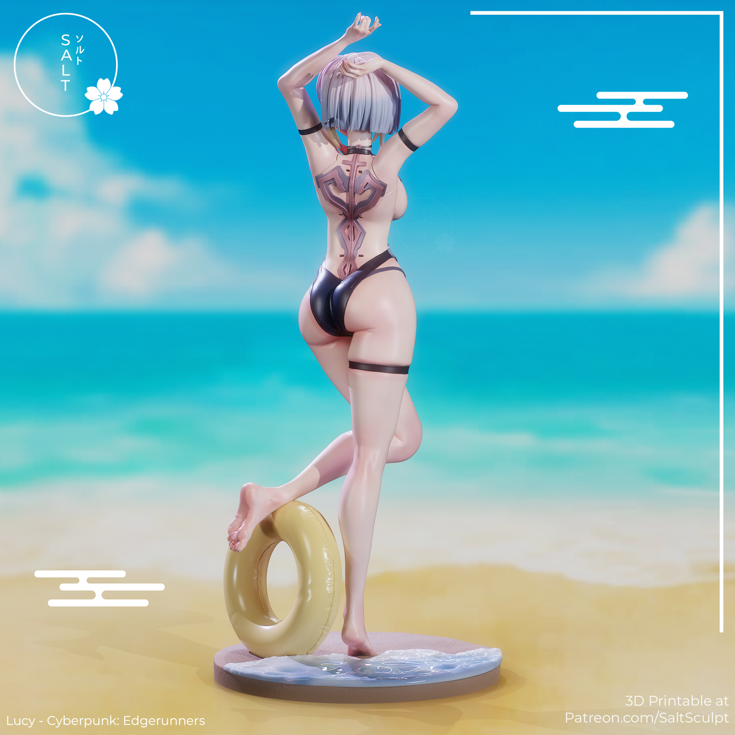 SaltSculpt Lucy - Cyberpunk: Edgerunners