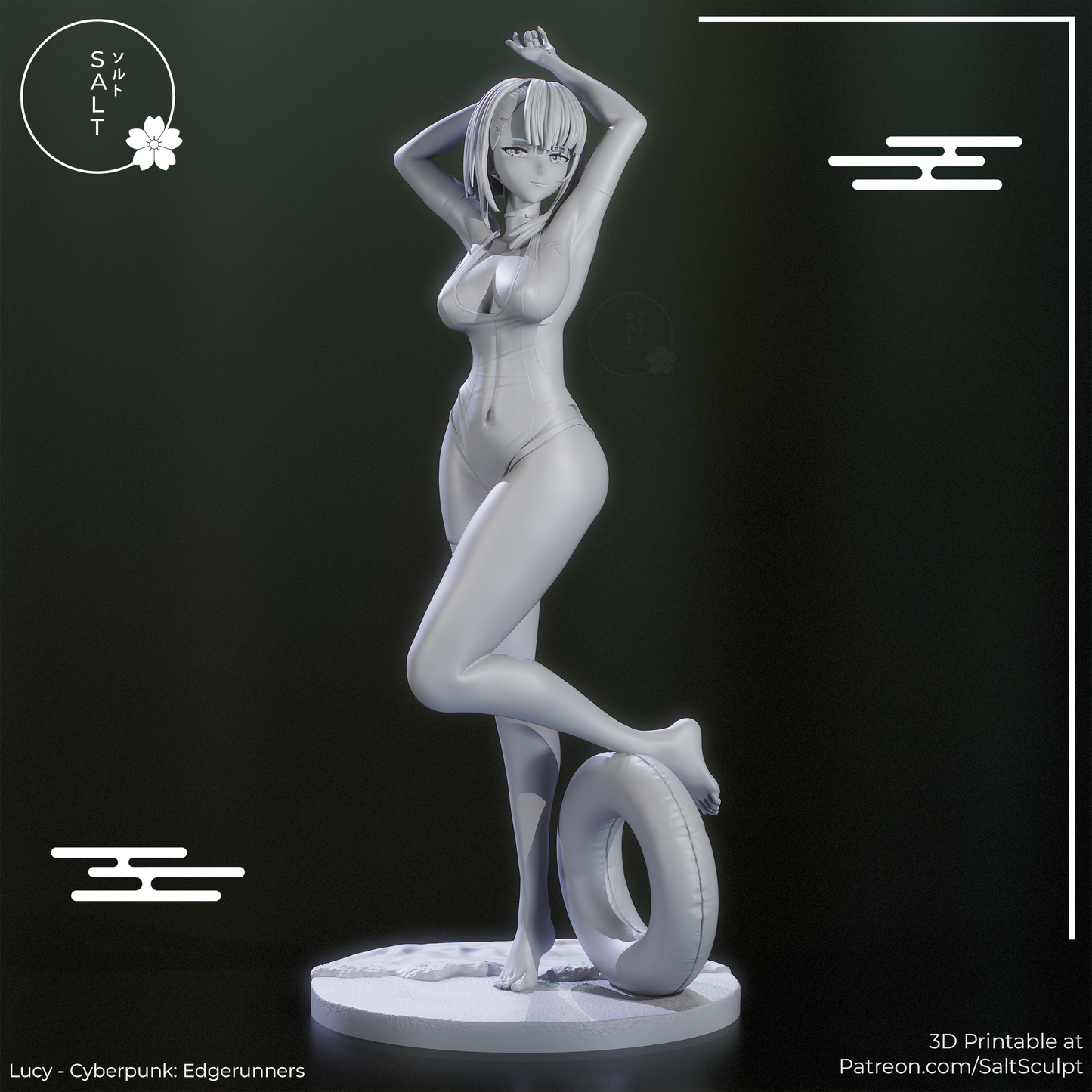 SaltSculpt Lucy - Cyberpunk: Edgerunners