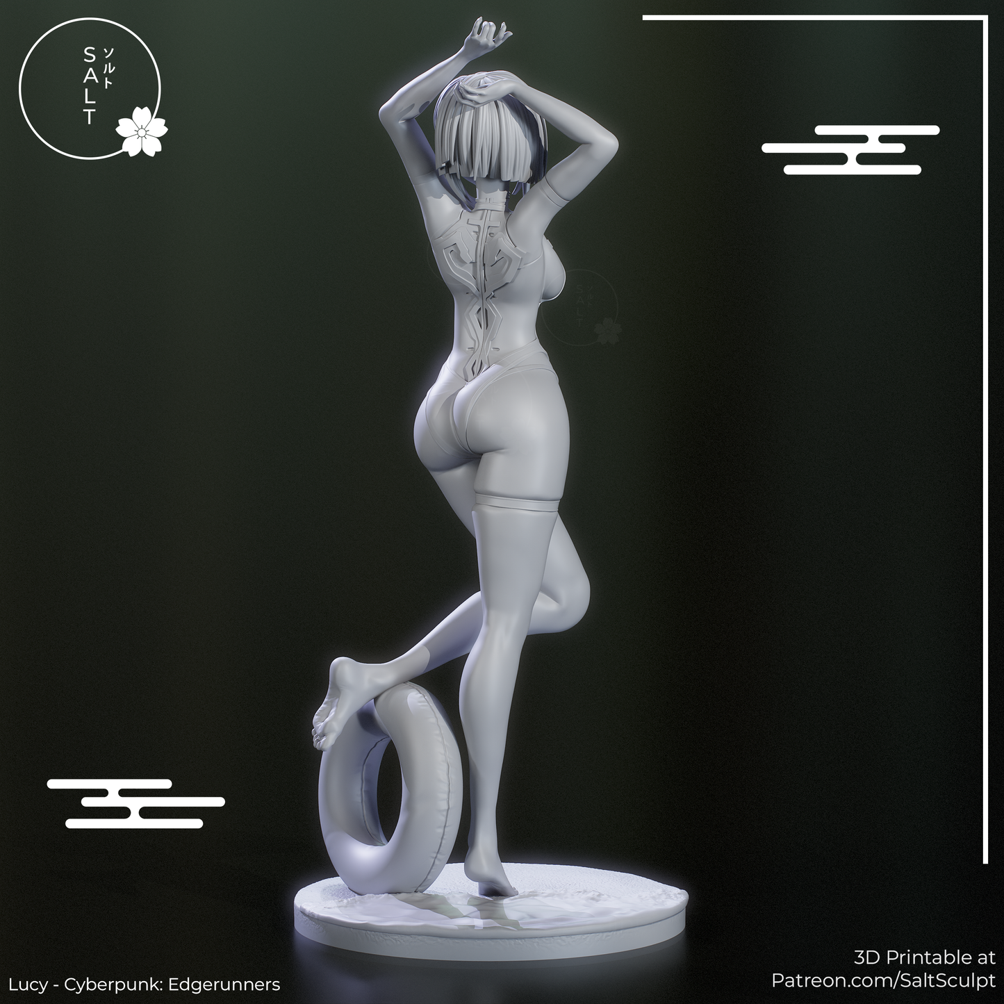 SaltSculpt Lucy - Cyberpunk: Edgerunners