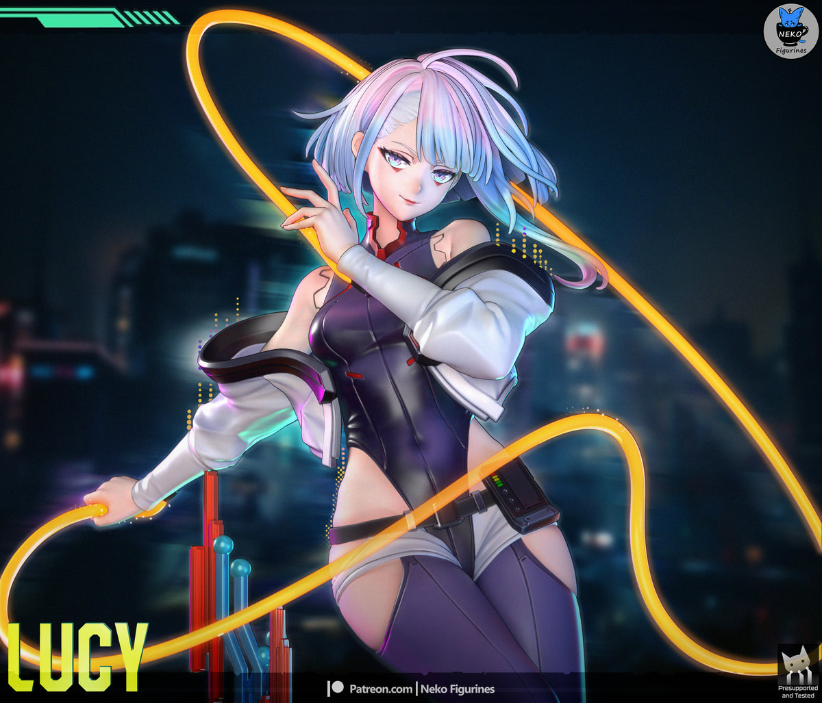 Neko Figurines Lucy - Cyberpunk: Edgerunners