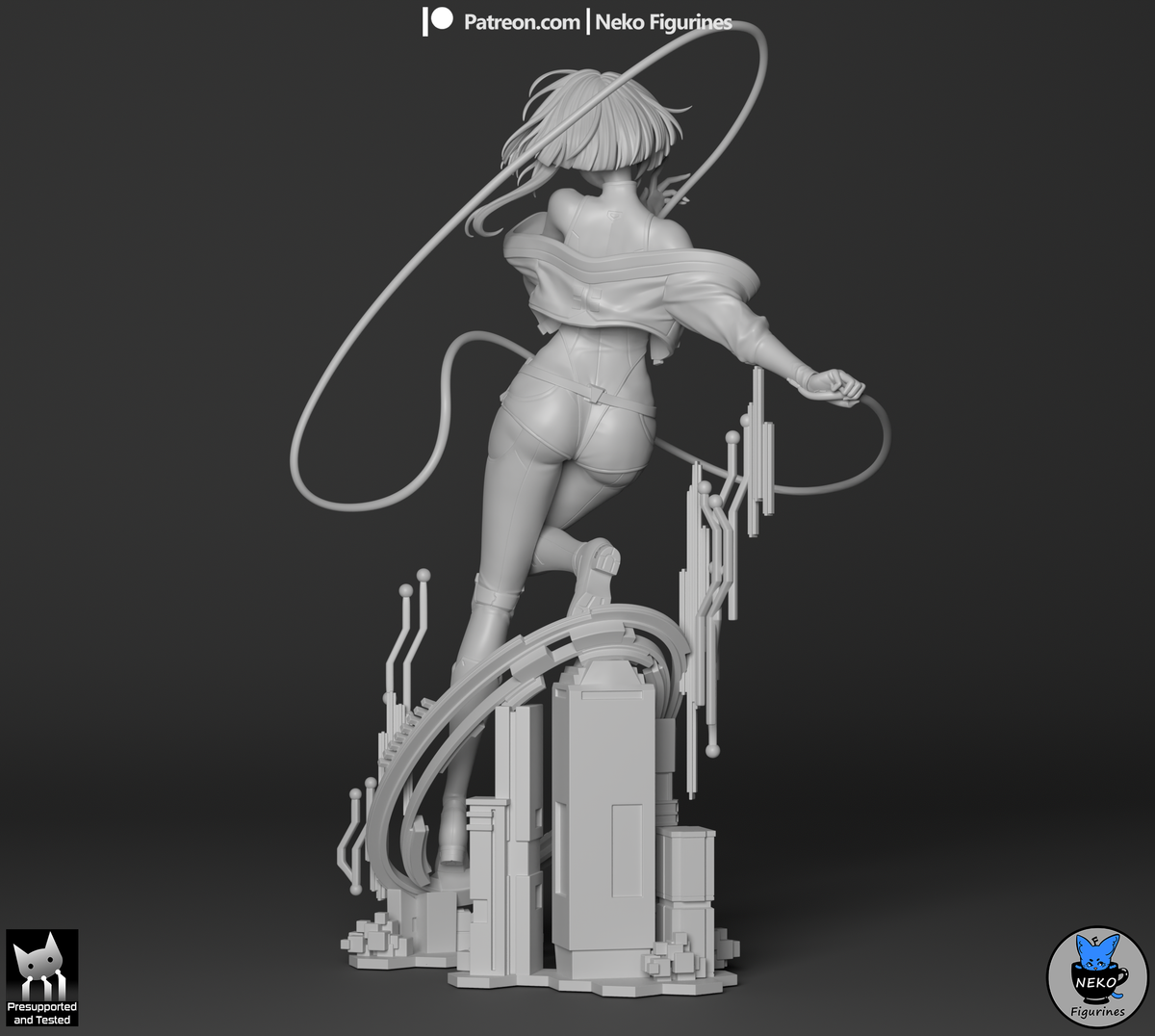 Neko Figurines Lucy - Cyberpunk: Edgerunners