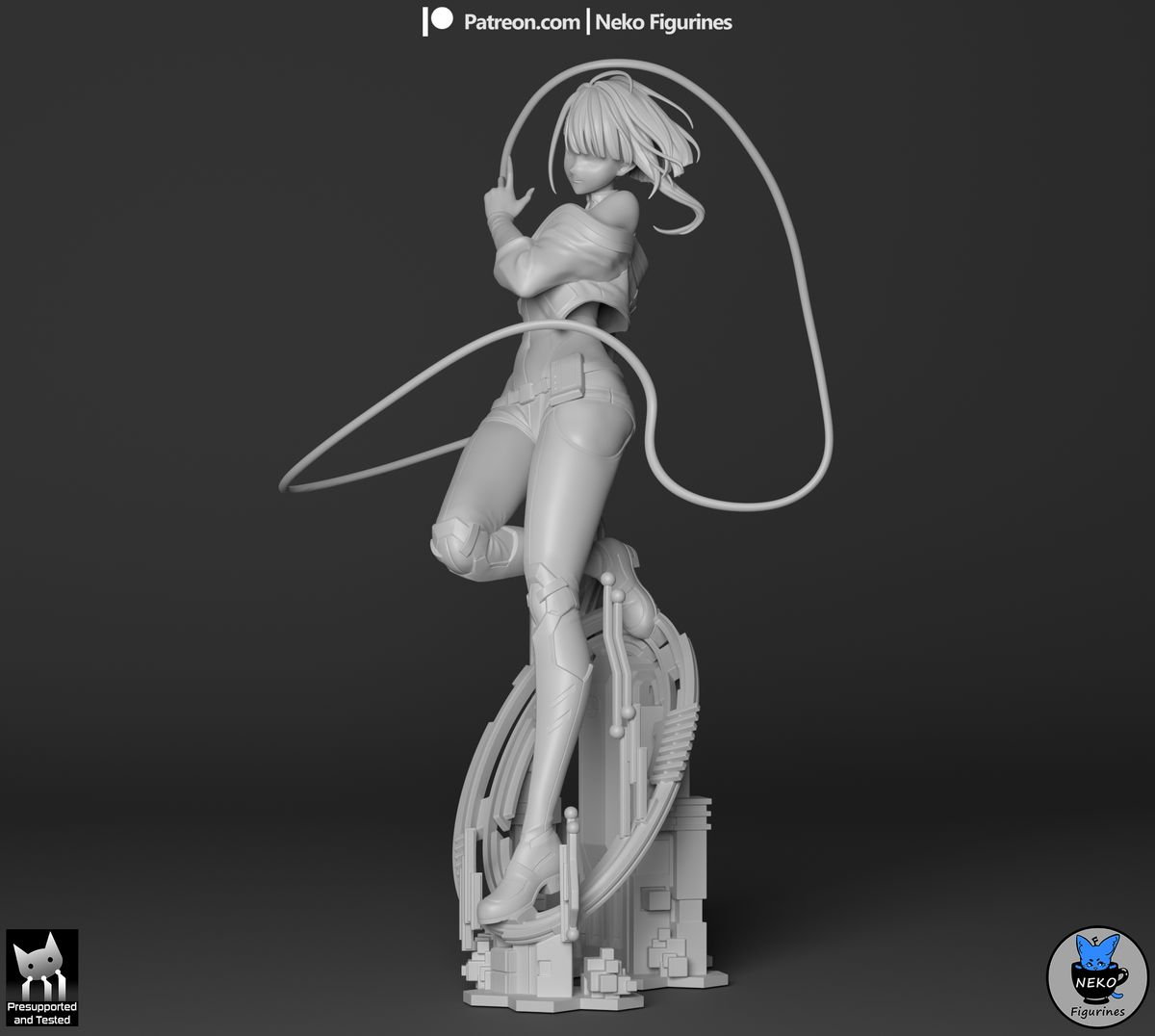 Neko Figurines Lucy - Cyberpunk: Edgerunners