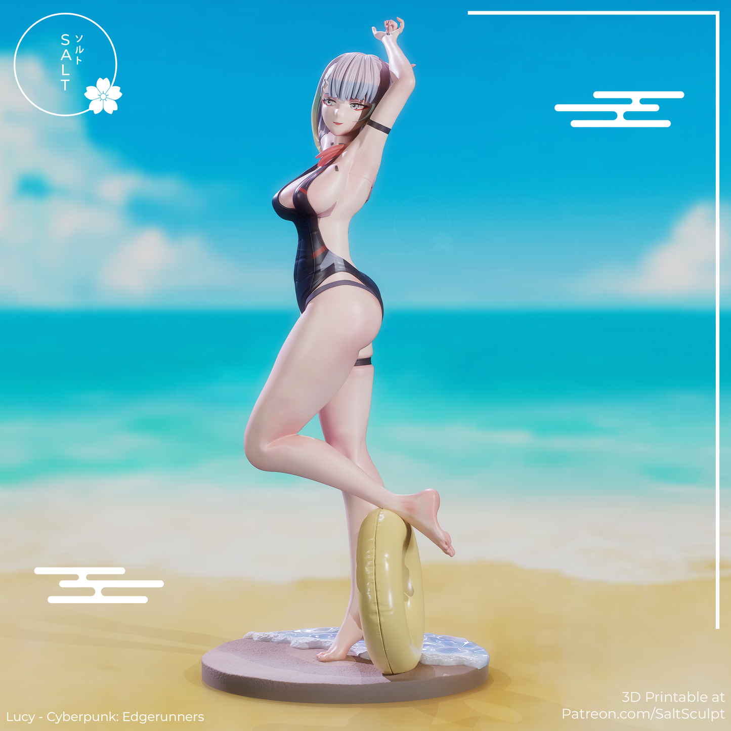 SaltSculpt Lucy - Cyberpunk: Edgerunners