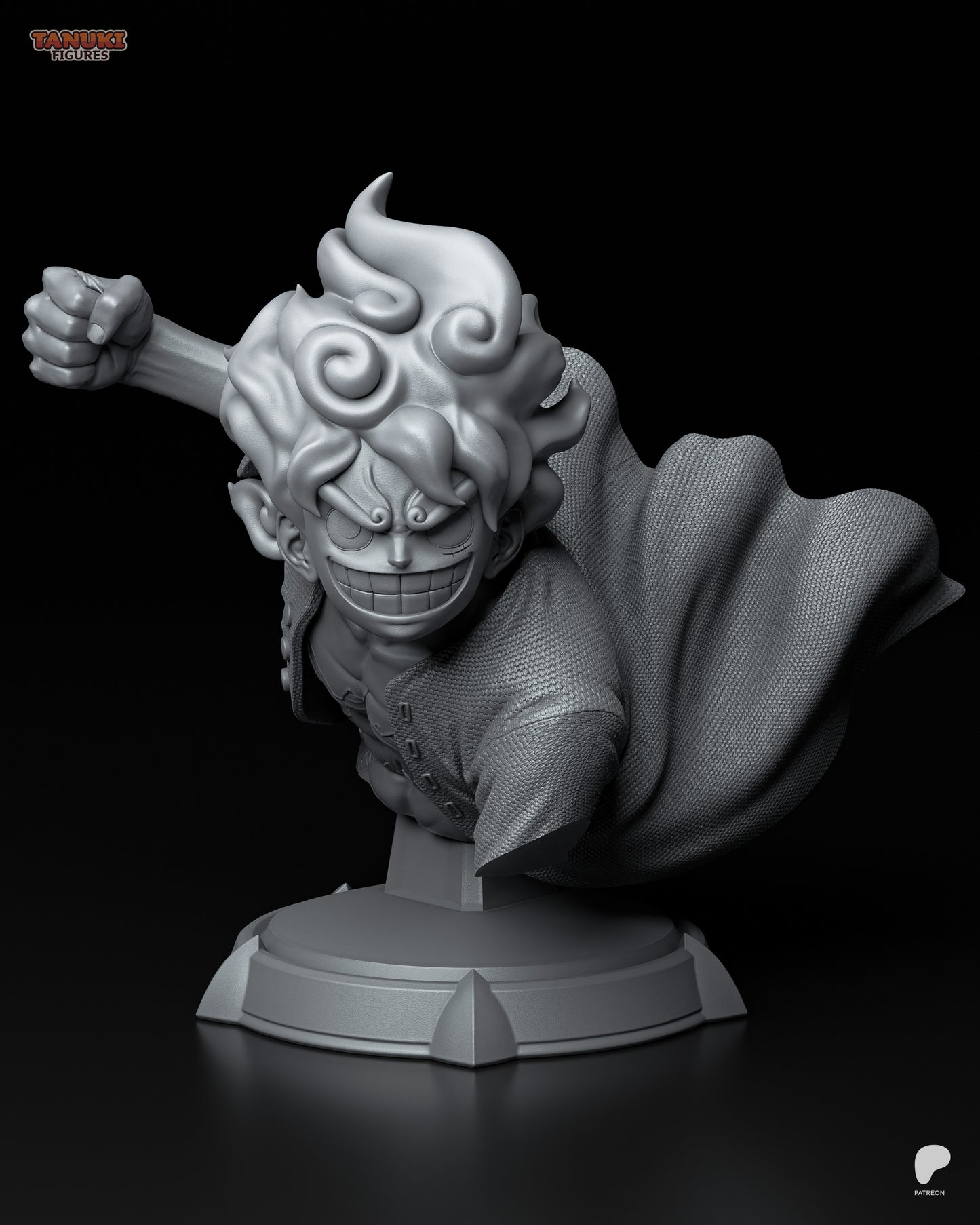 Tanuki Figures  Luffy Gear_V - One Piece