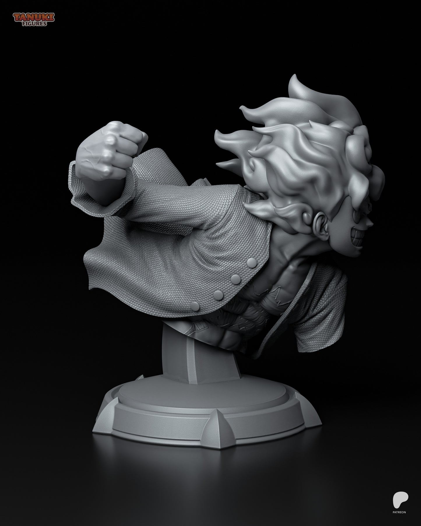 Tanuki Figures  Luffy Gear_V - One Piece