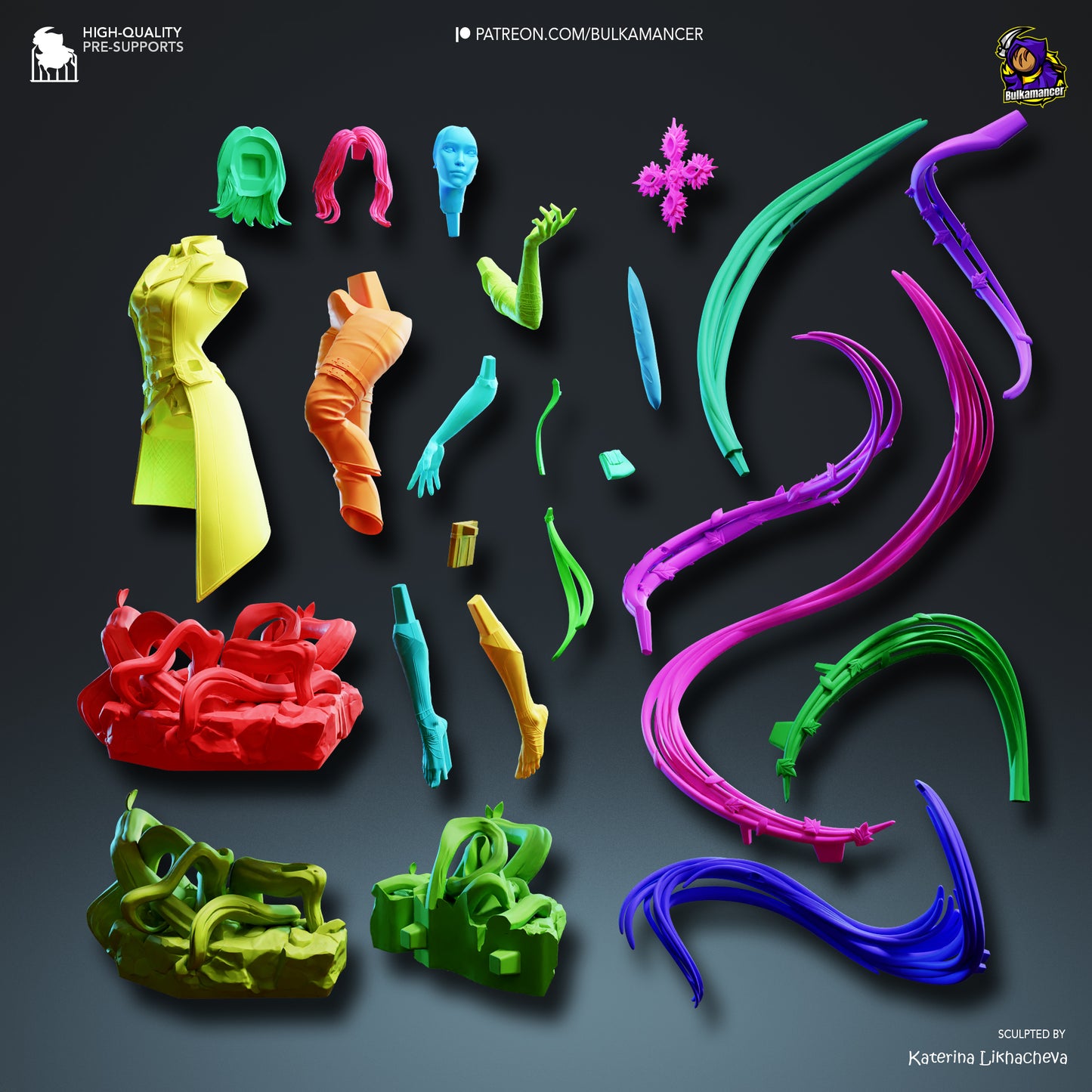 Bulkamancer Sculps  Alicia - Clair Obscur: Expedition 33