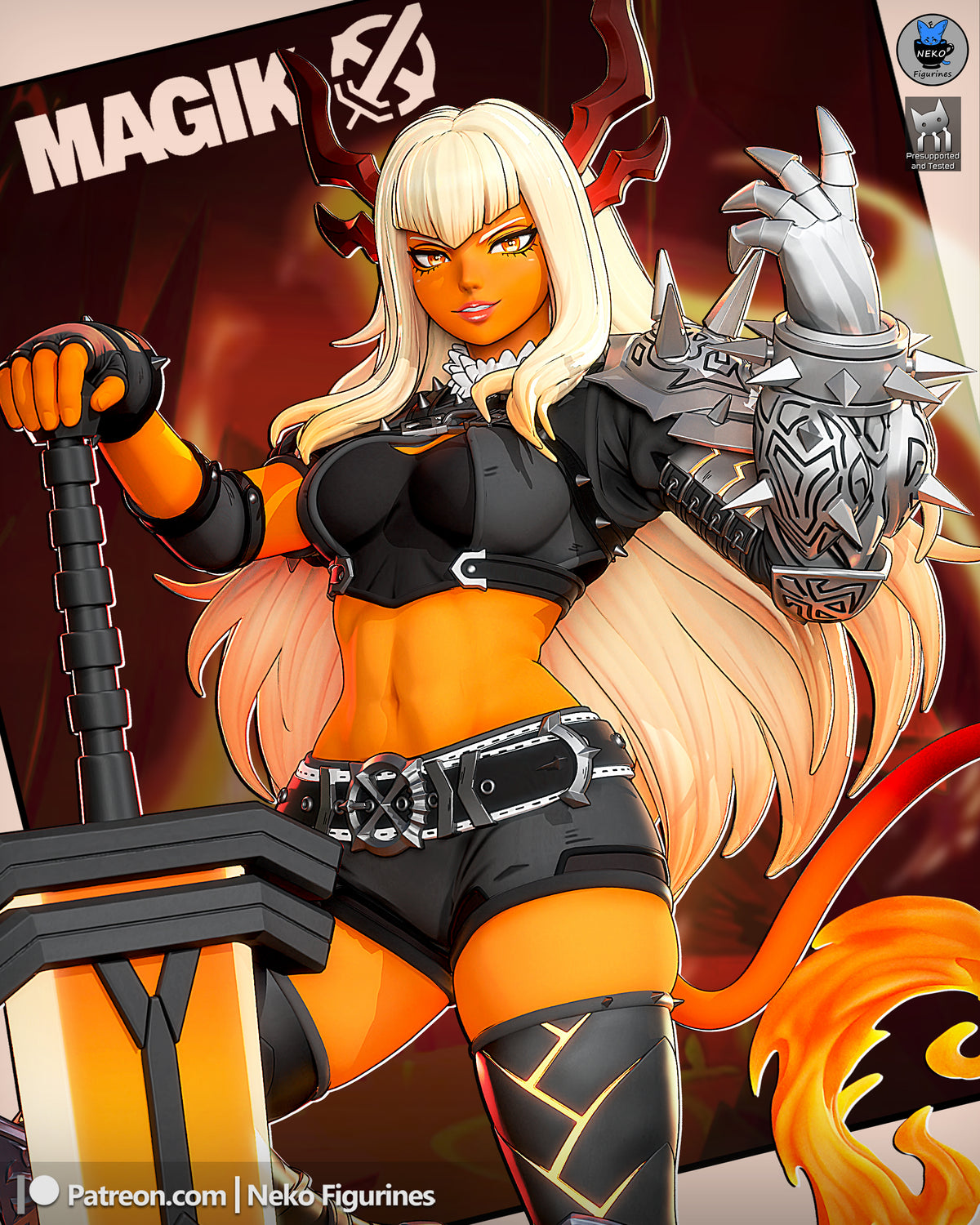 Neko Figurines Magik - Marvel: Tokon