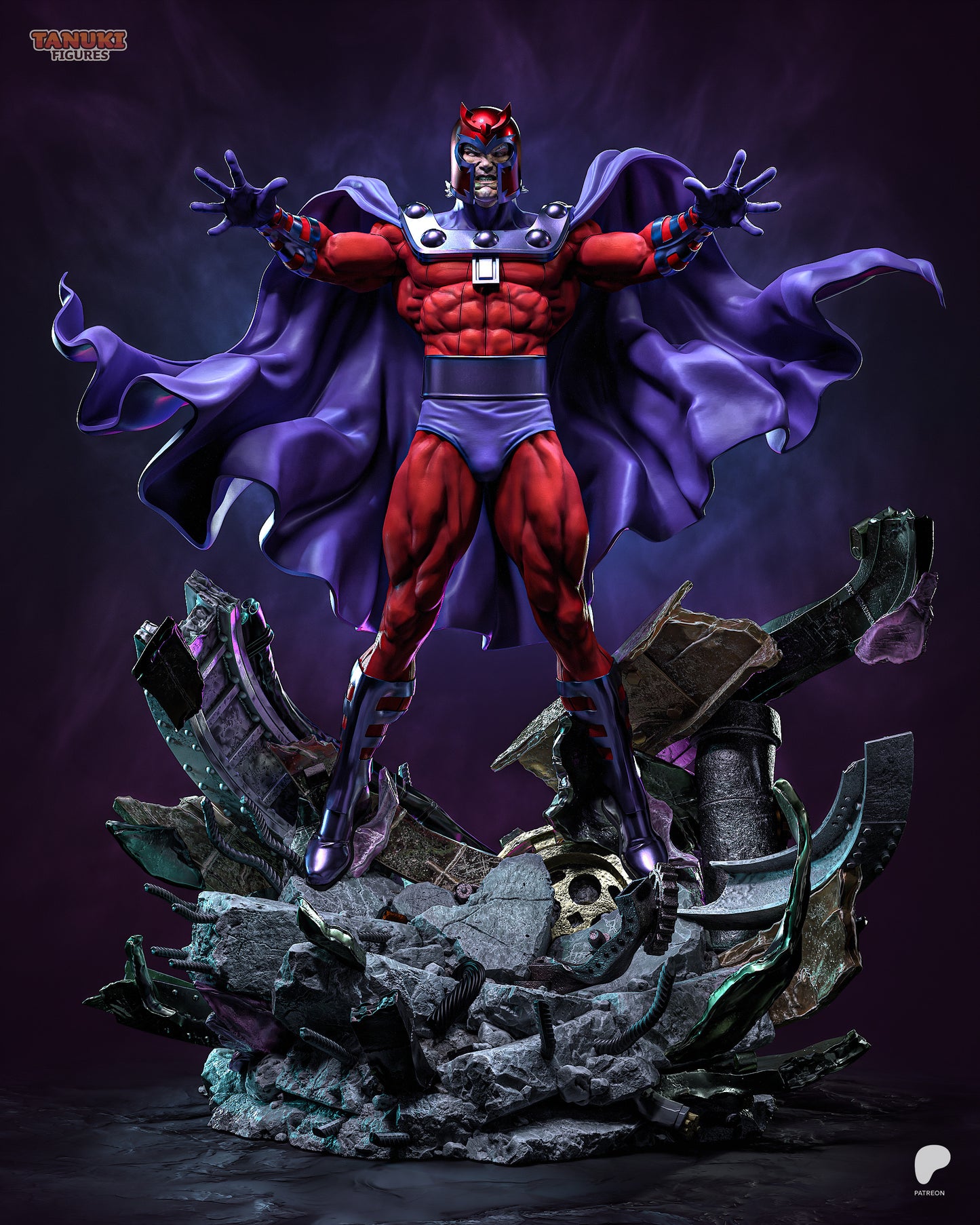 Tanuki Figures Magneto - X-Men