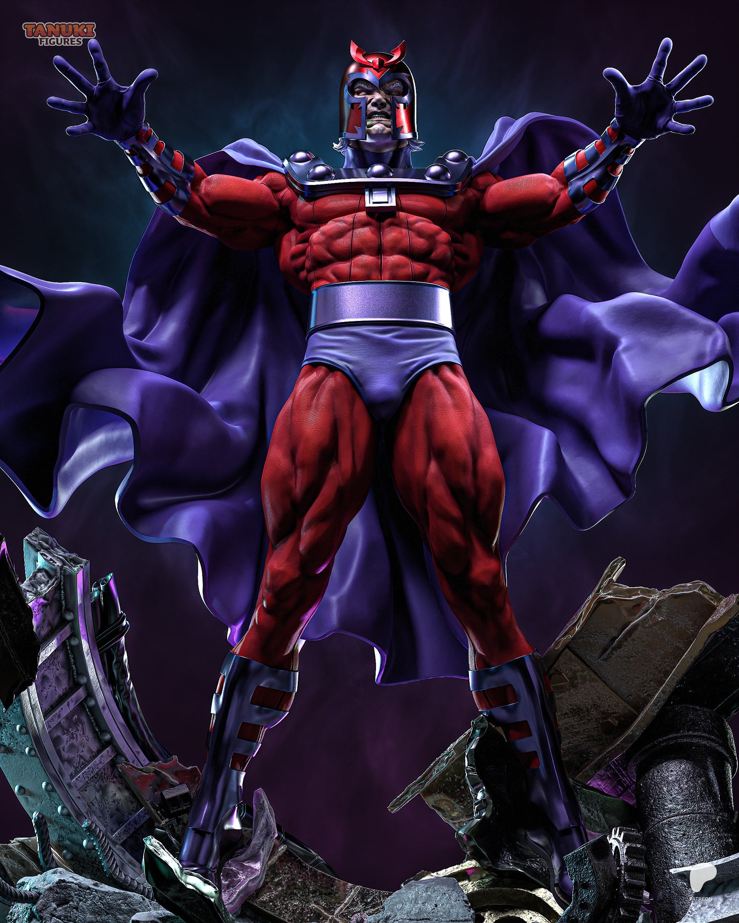 Tanuki Figures Magneto - X-Men