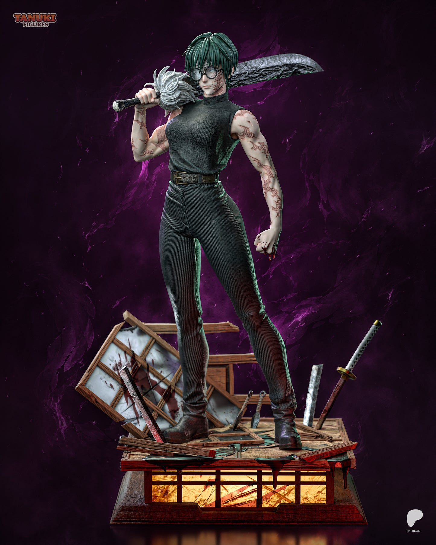 Tanuki Figures Maki - Jujutsu Kaisen