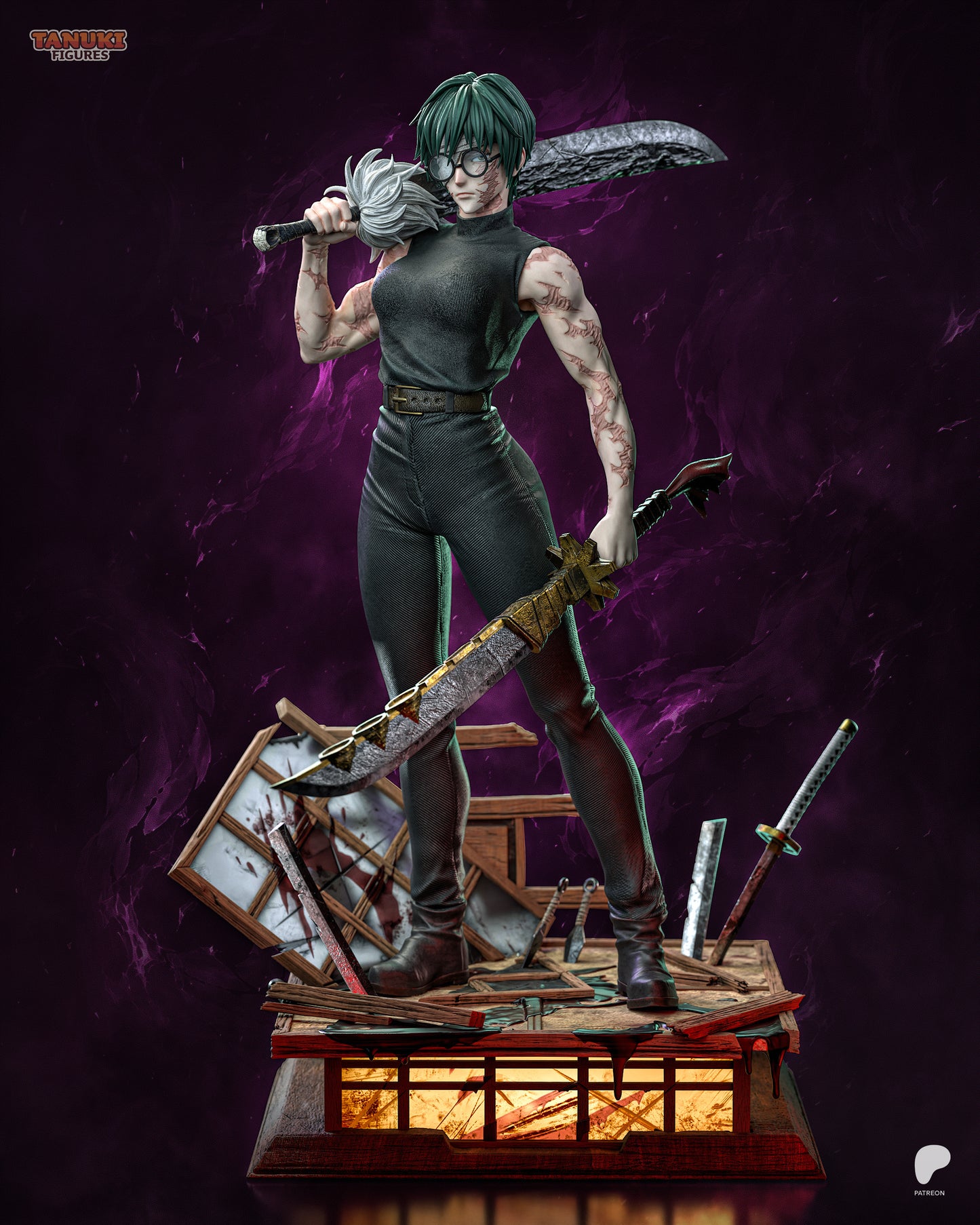 Tanuki Figures Maki - Jujutsu Kaisen