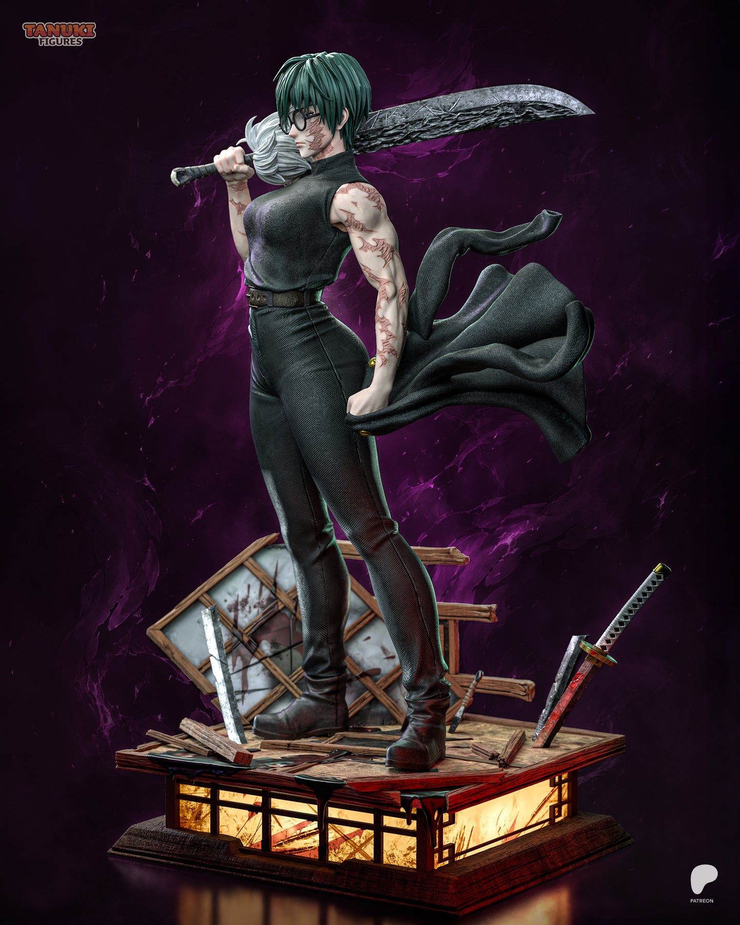Tanuki Figures Maki - Jujutsu Kaisen