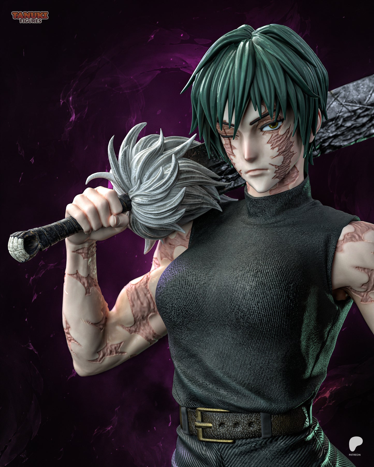 Tanuki Figures Maki - Jujutsu Kaisen