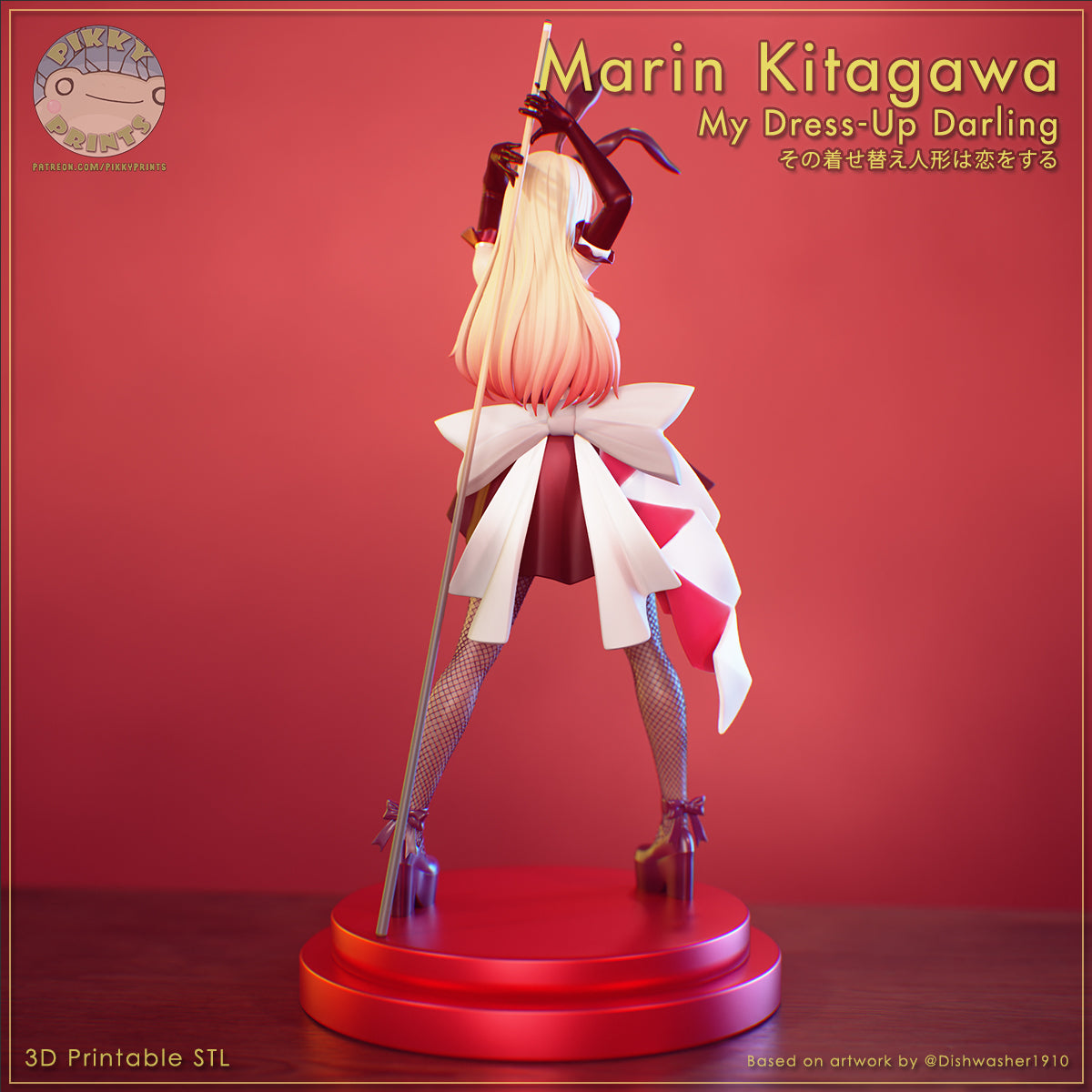 Pikky Prints Marin Kitagawa (Dishwasher Bunny) NSFW - My Dress-Up Darl Black Tails Workshop Pikky Prints Marin Kitagawa (Dishwasher Bunny) NSFW - My Dress-Up Darl Black Tails Workshop