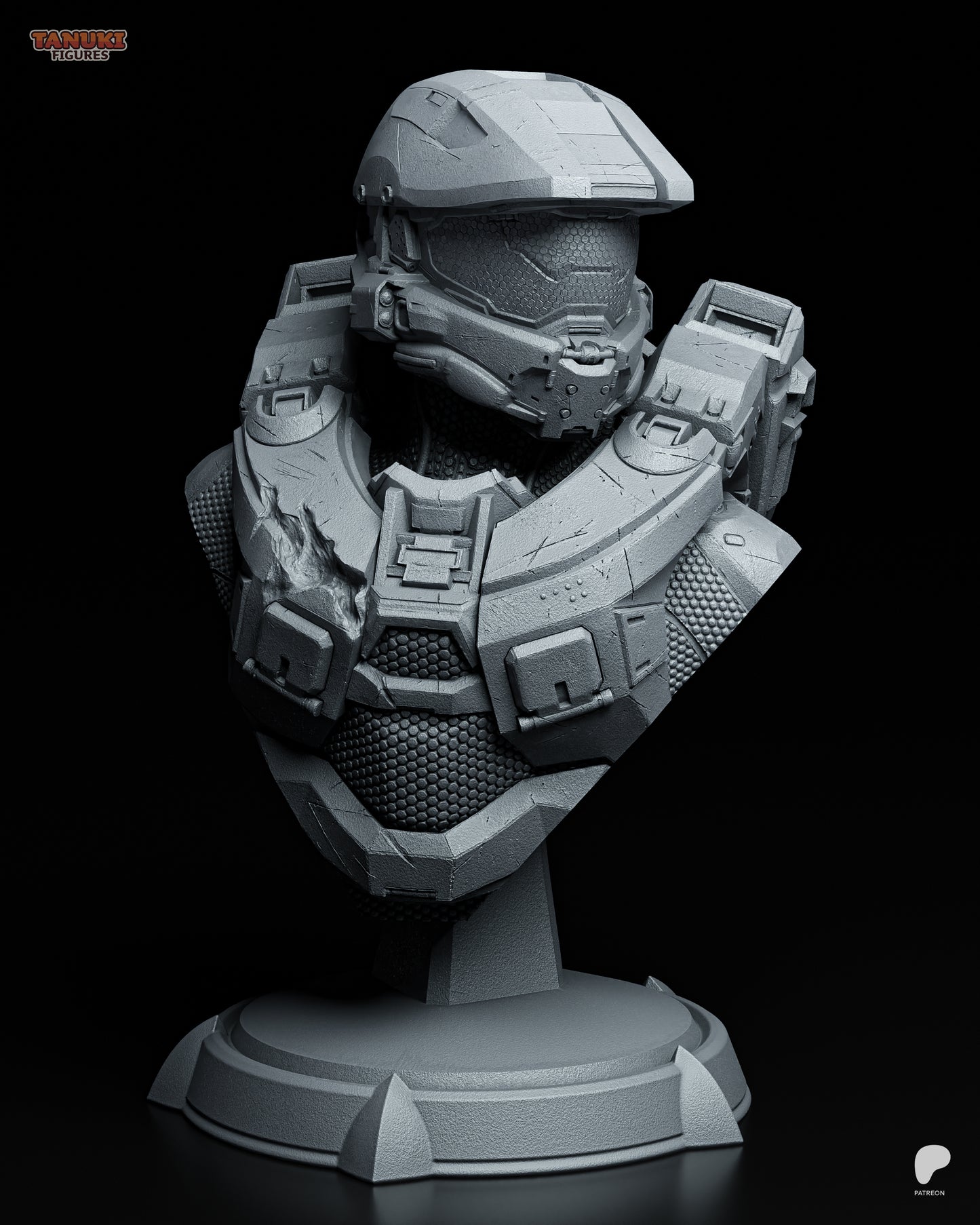 Tanuki Figures MasterChief