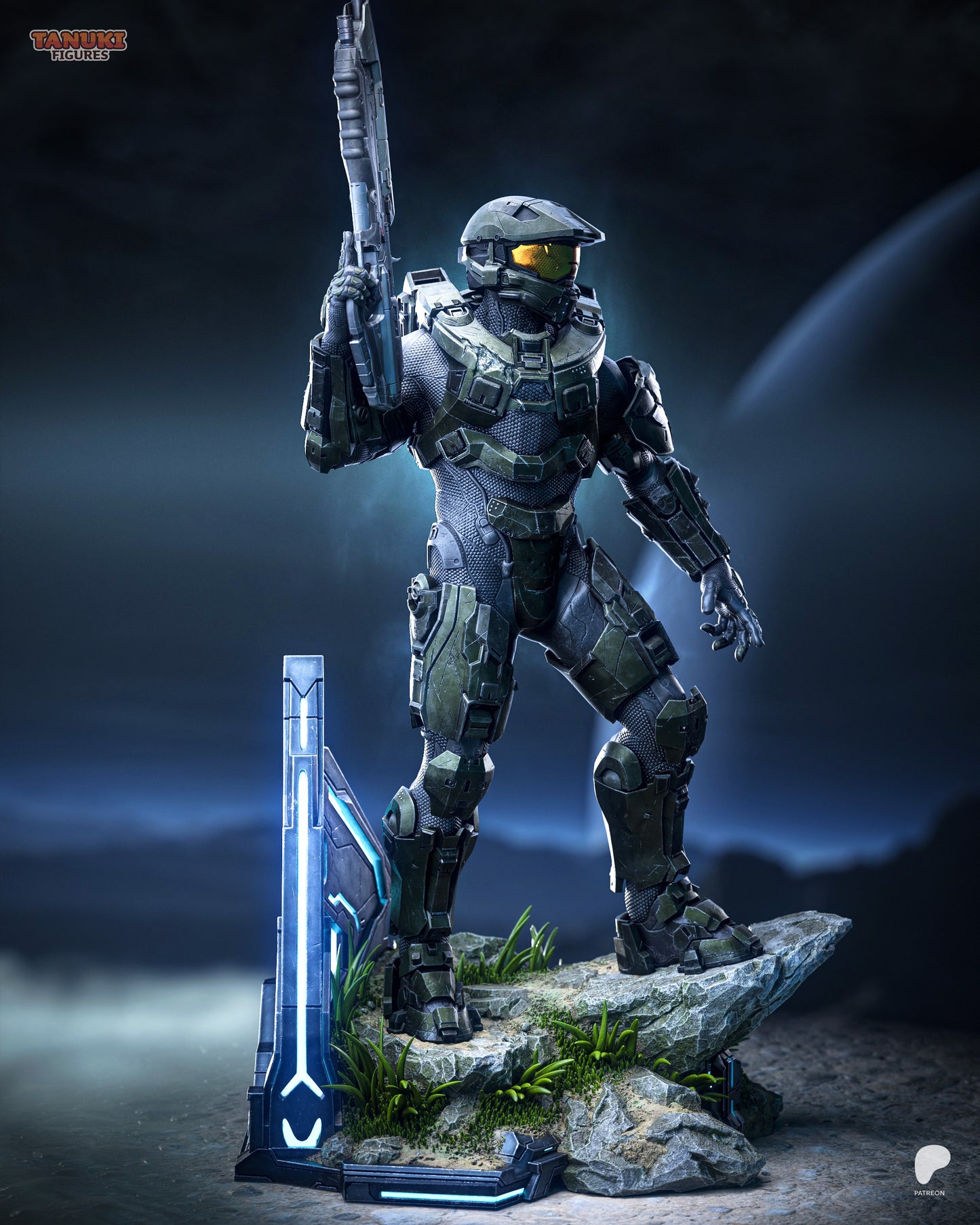 Tanuki Figures MasterChief