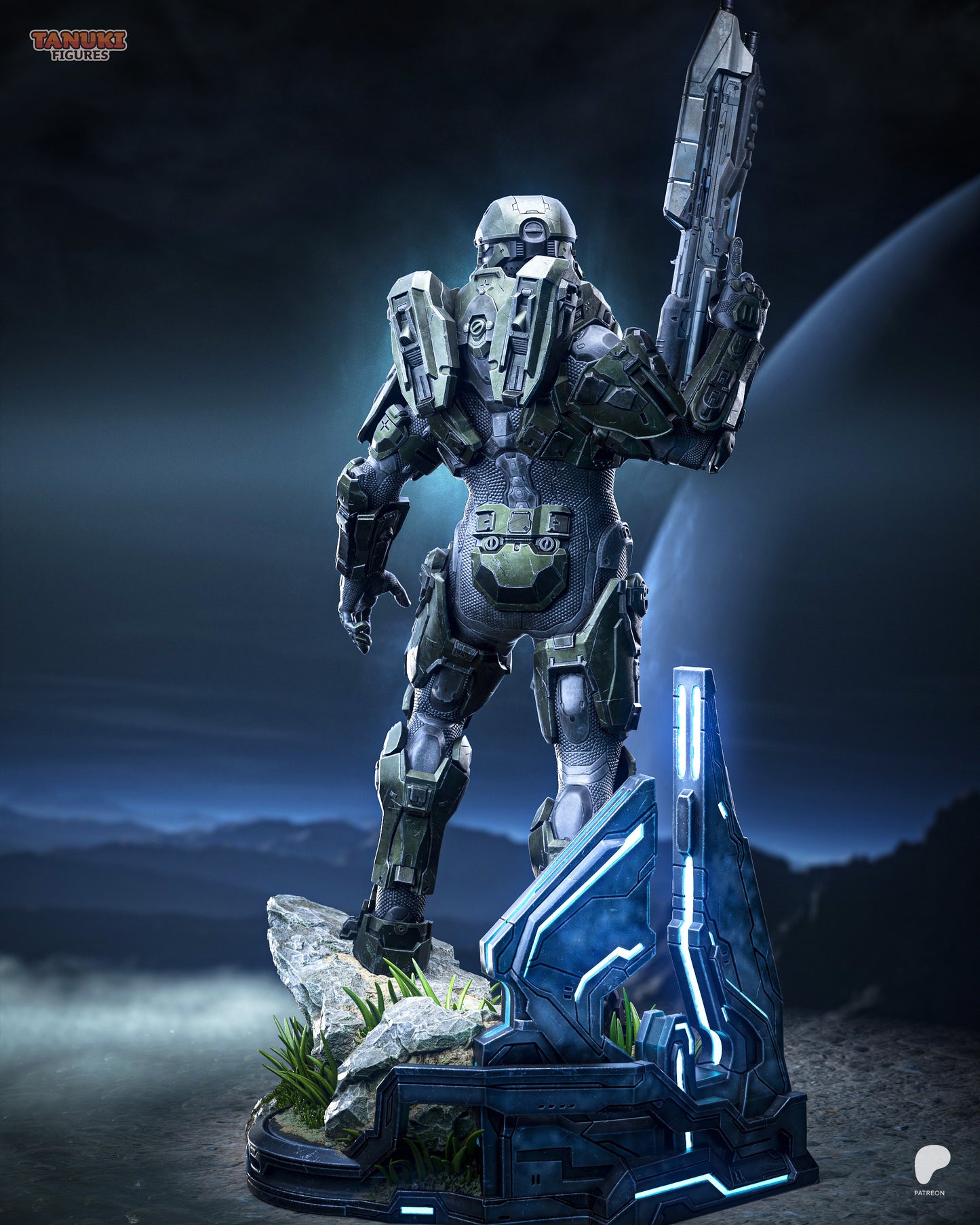 Tanuki Figures MasterChief