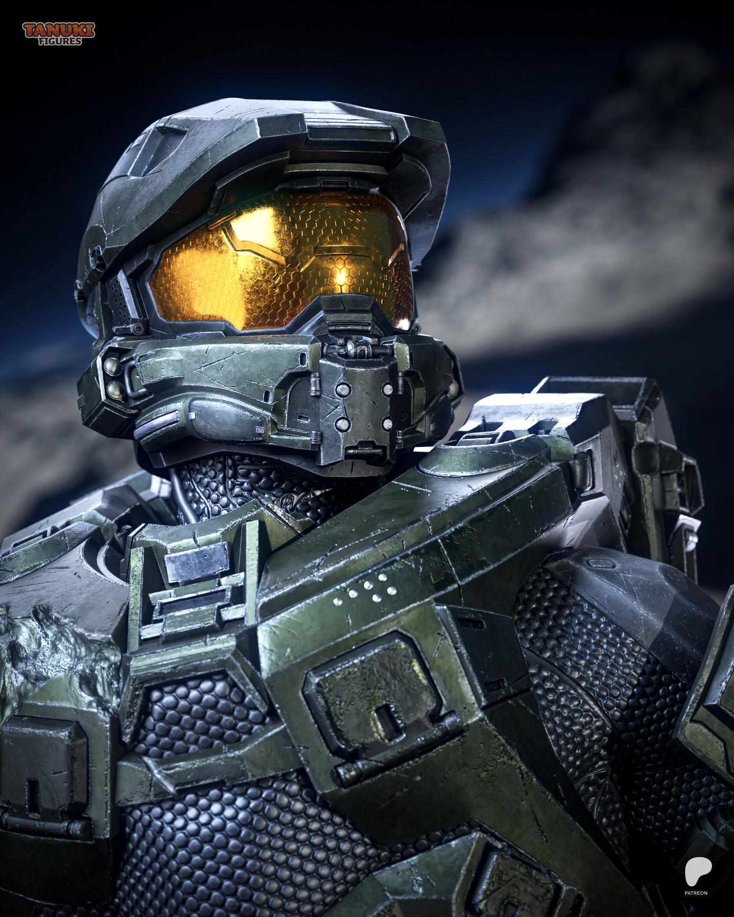 Tanuki Figures MasterChief