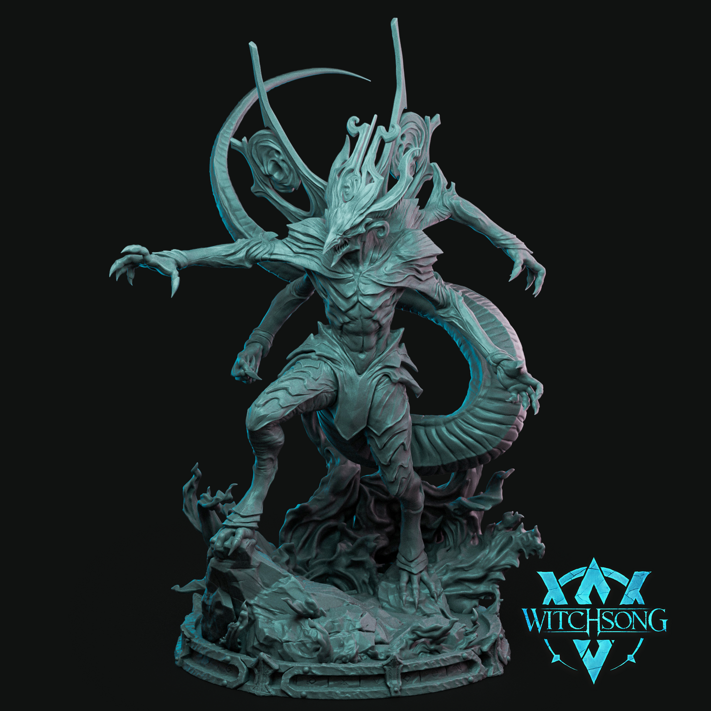 Witchsong Miniatures | Mek'herot, Prince of the Abyss