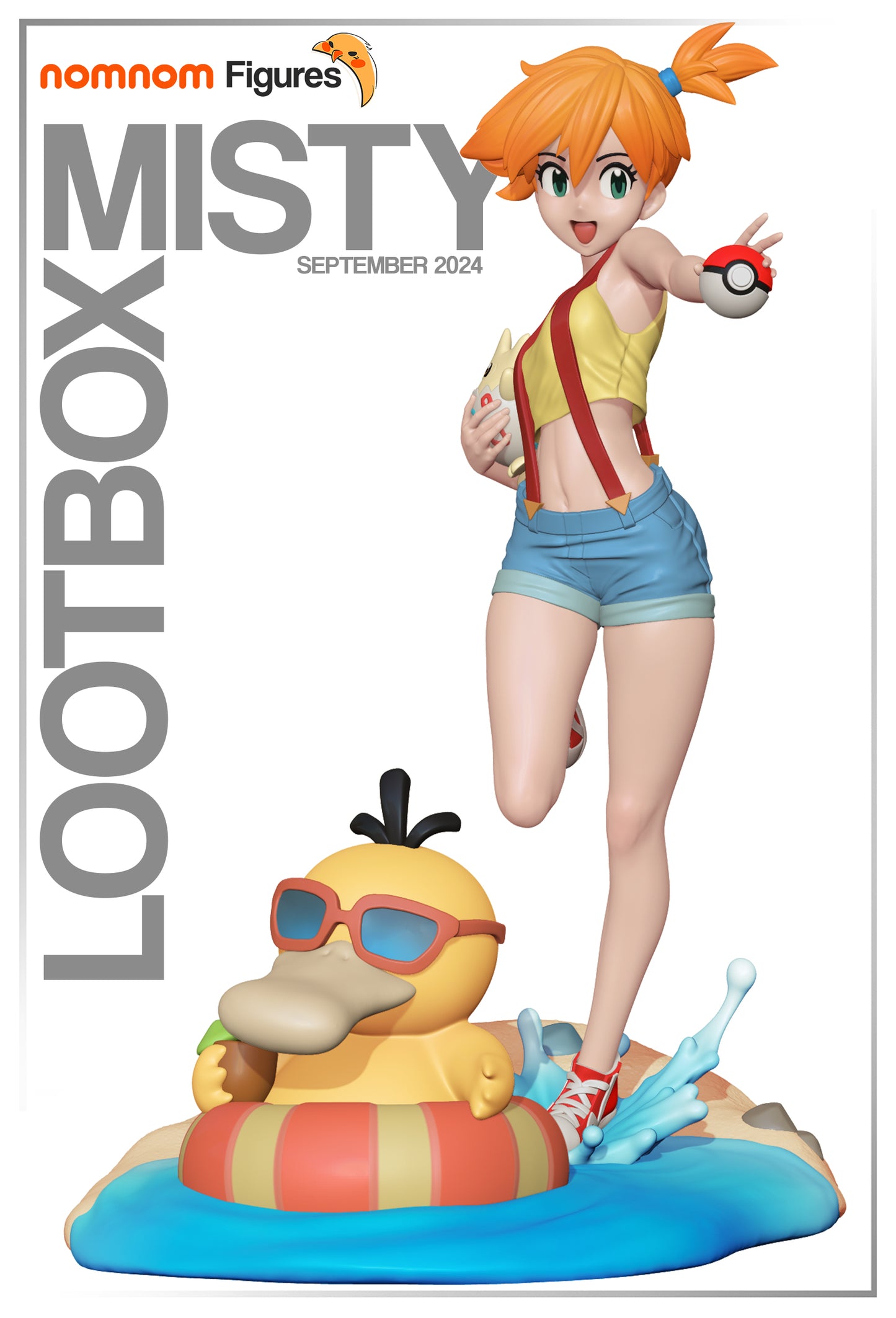 Nomnom Figures Misty - Pokemon