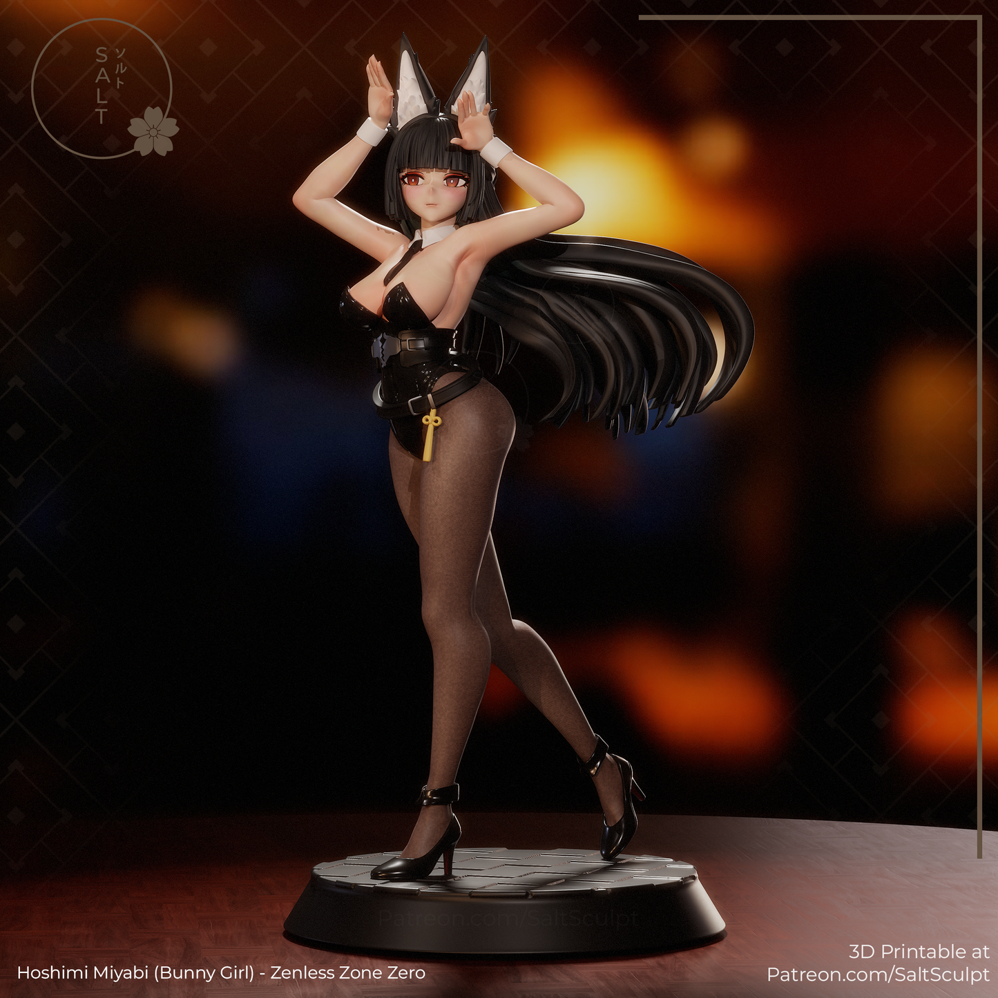 SaltSculpt Miyabi (Bunny Girl) - Zenless Zone Zero