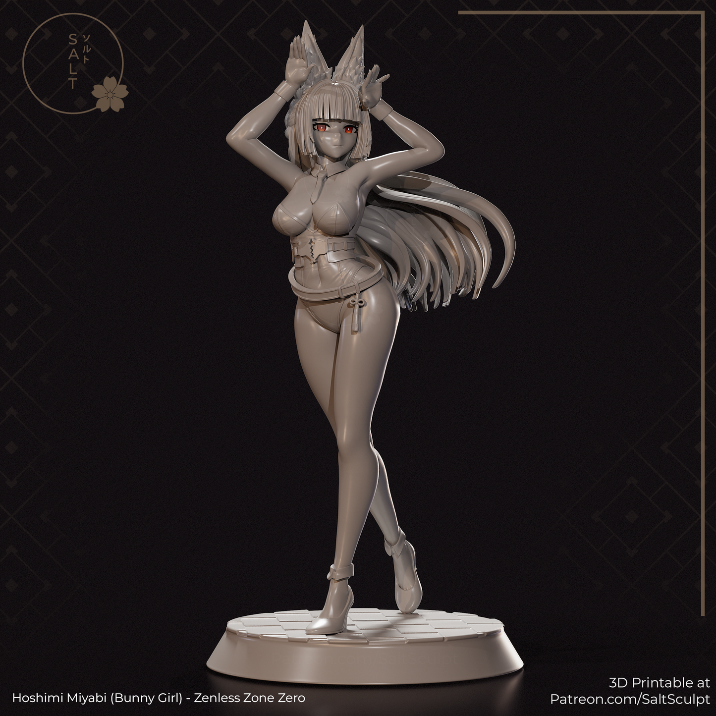 SaltSculpt Miyabi (Bunny Girl) - Zenless Zone Zero
