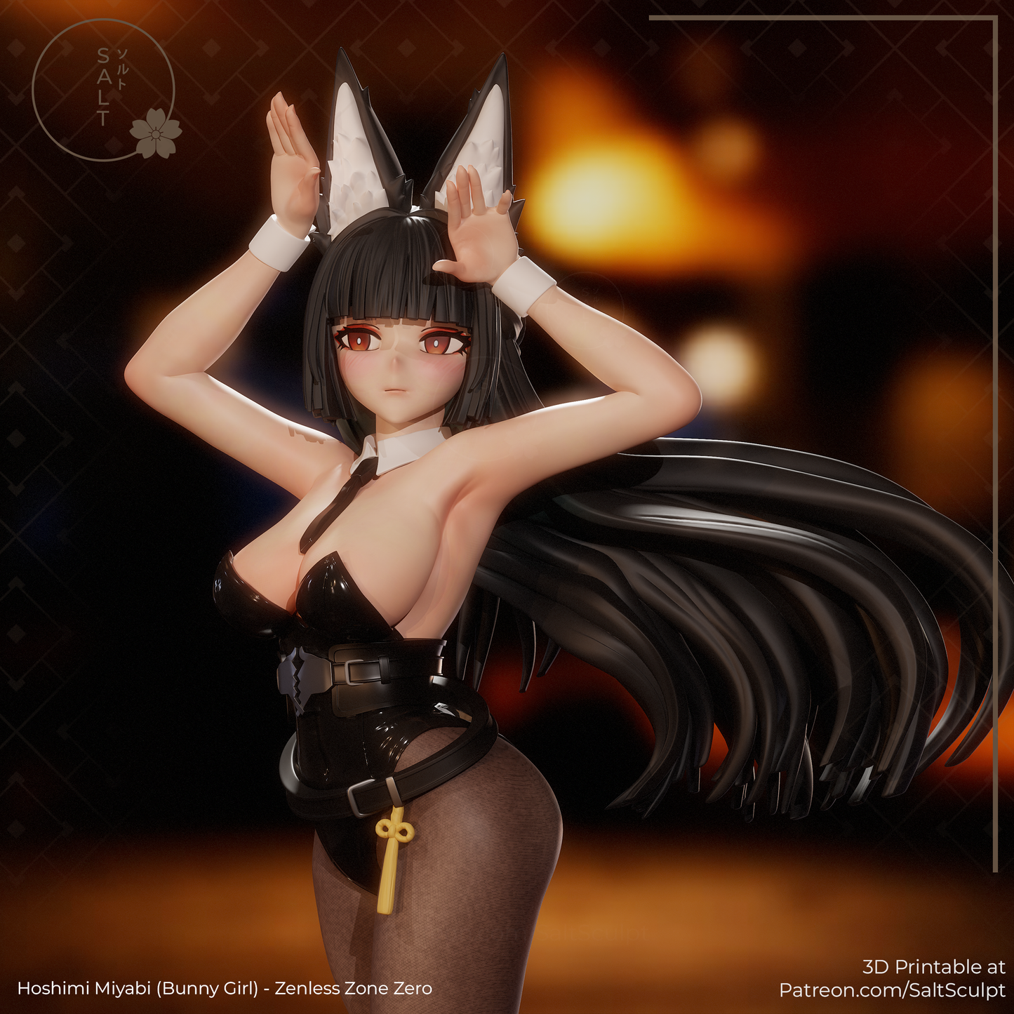 SaltSculpt Miyabi (Bunny Girl) - Zenless Zone Zero