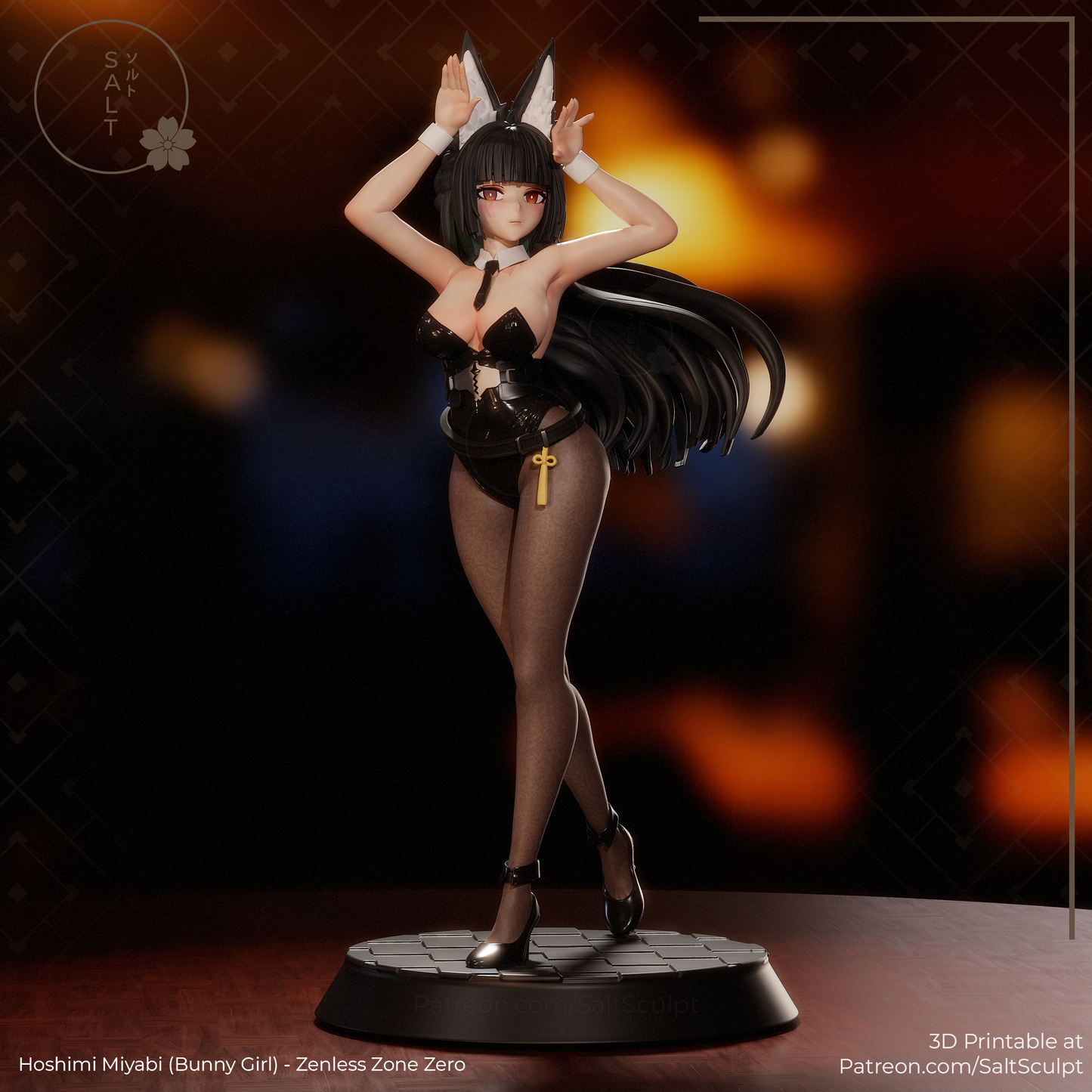SaltSculpt Miyabi (Bunny Girl) - Zenless Zone Zero