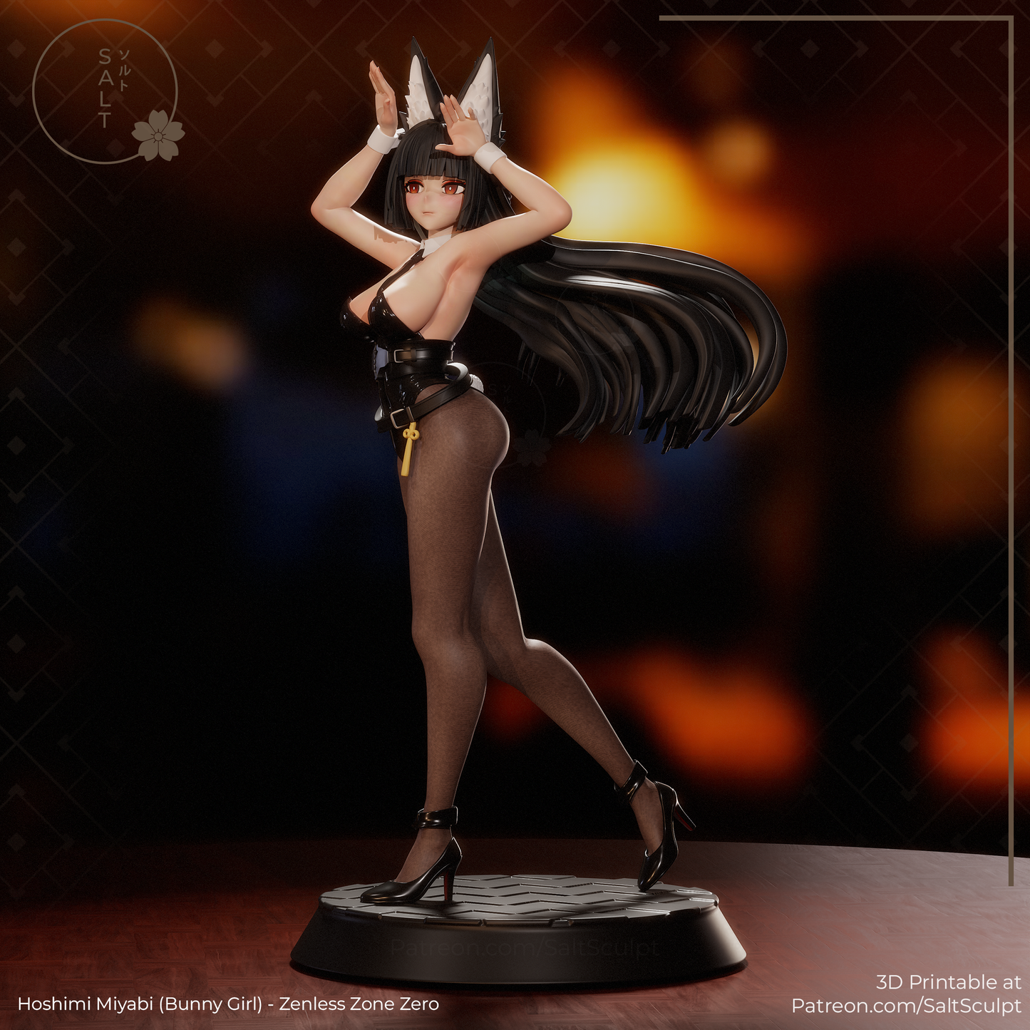 SaltSculpt Miyabi (Bunny Girl) - Zenless Zone Zero