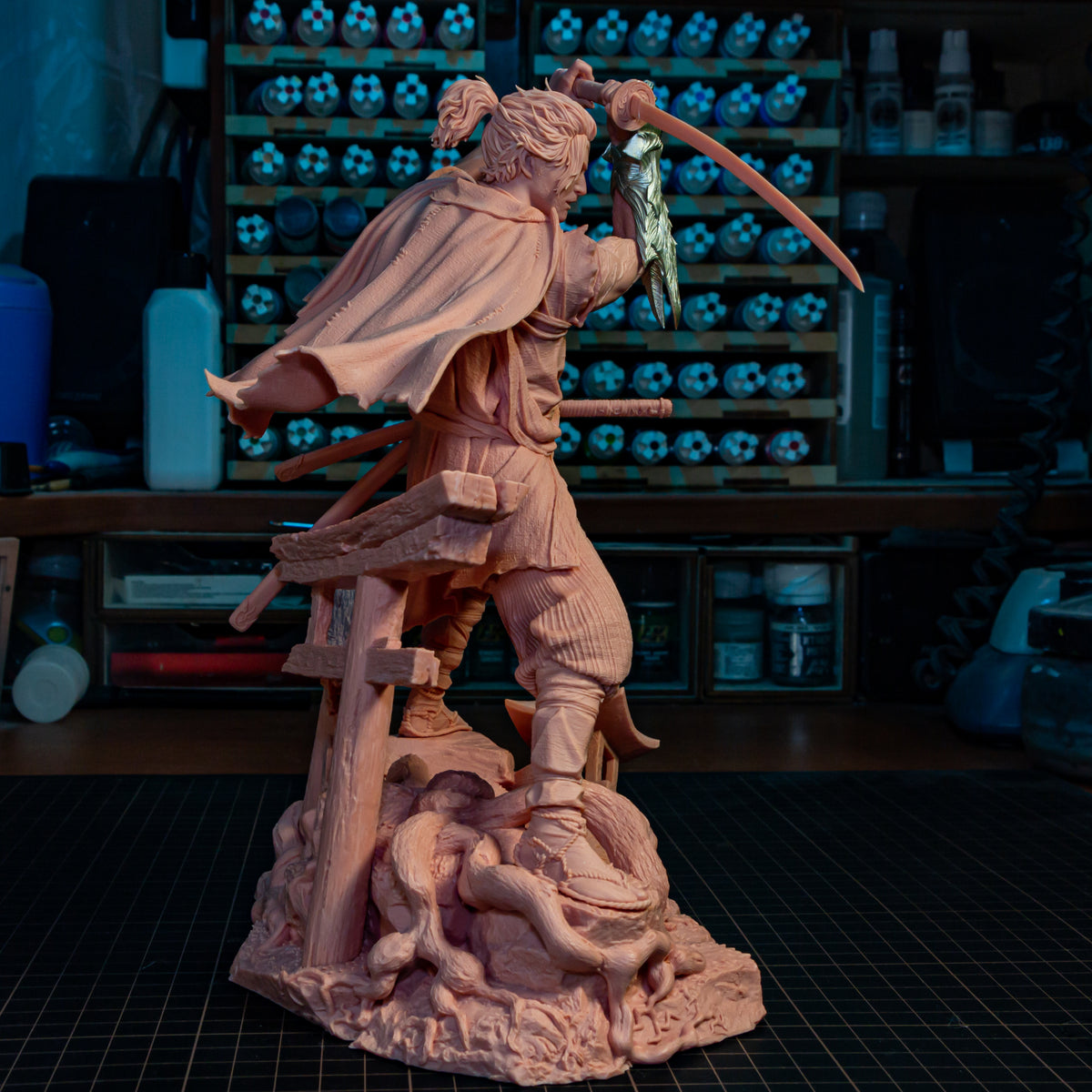 Bulkamancer Sculps Miyamoto Musashi - Onimusha
