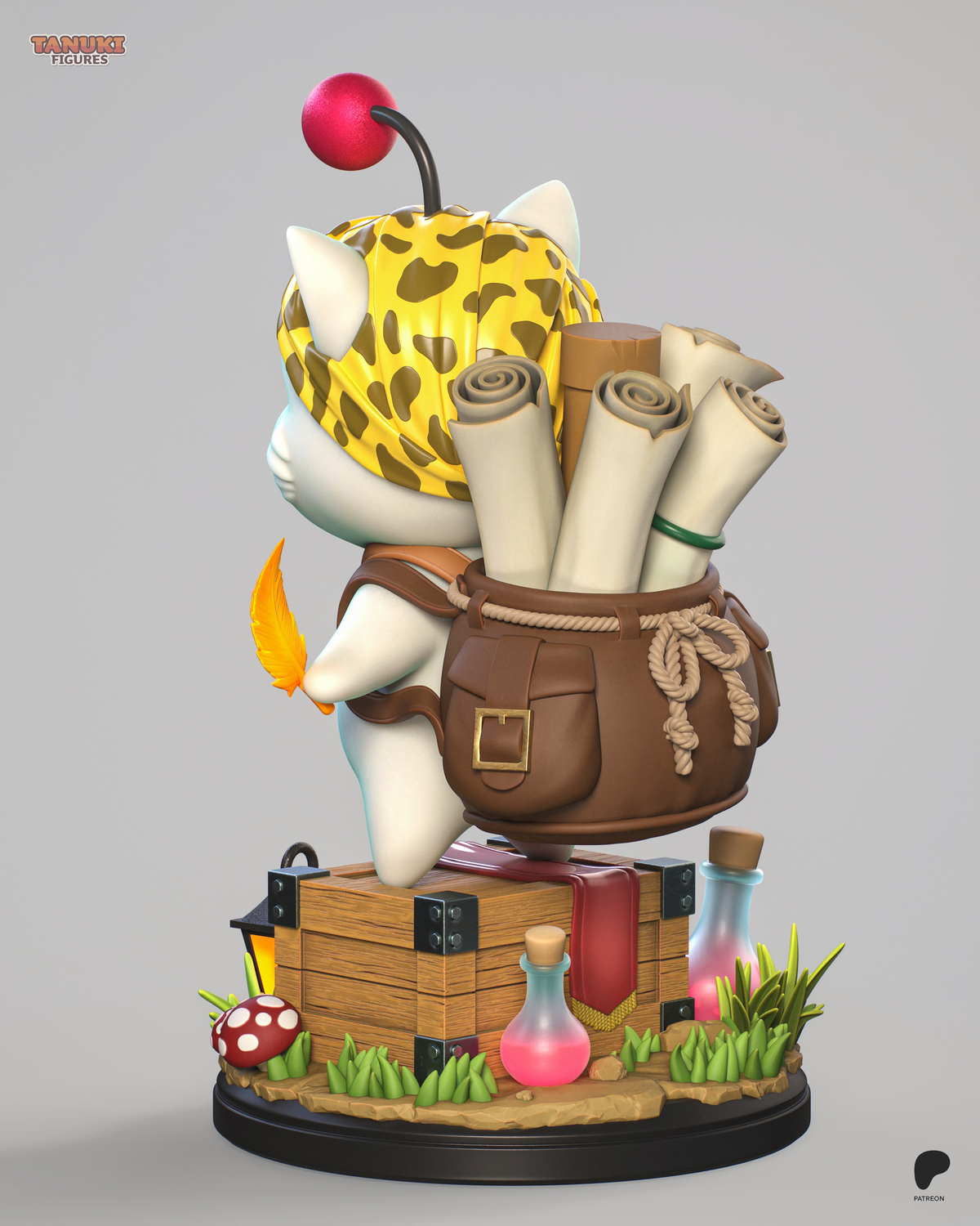 Tanuki Figures Moogle