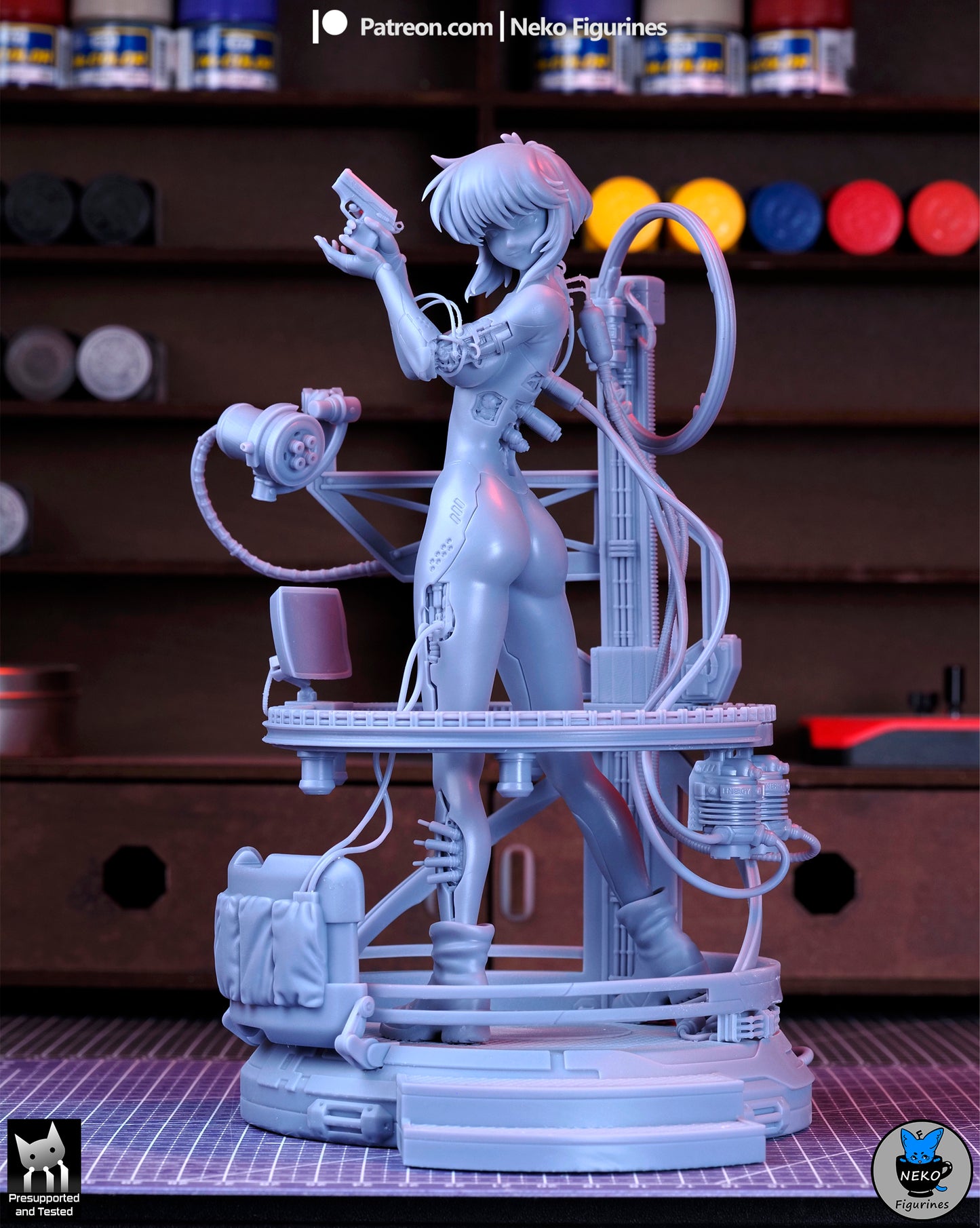 Neko Figurines Motoko Kusanagi - Ghost In The Shell