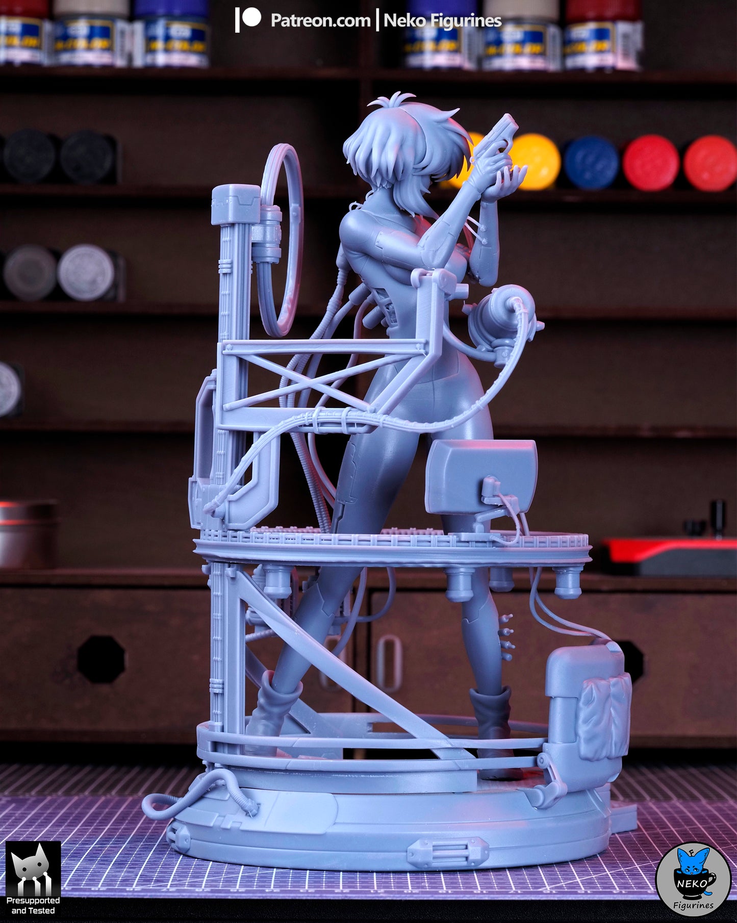 Neko Figurines Motoko Kusanagi - Ghost In The Shell