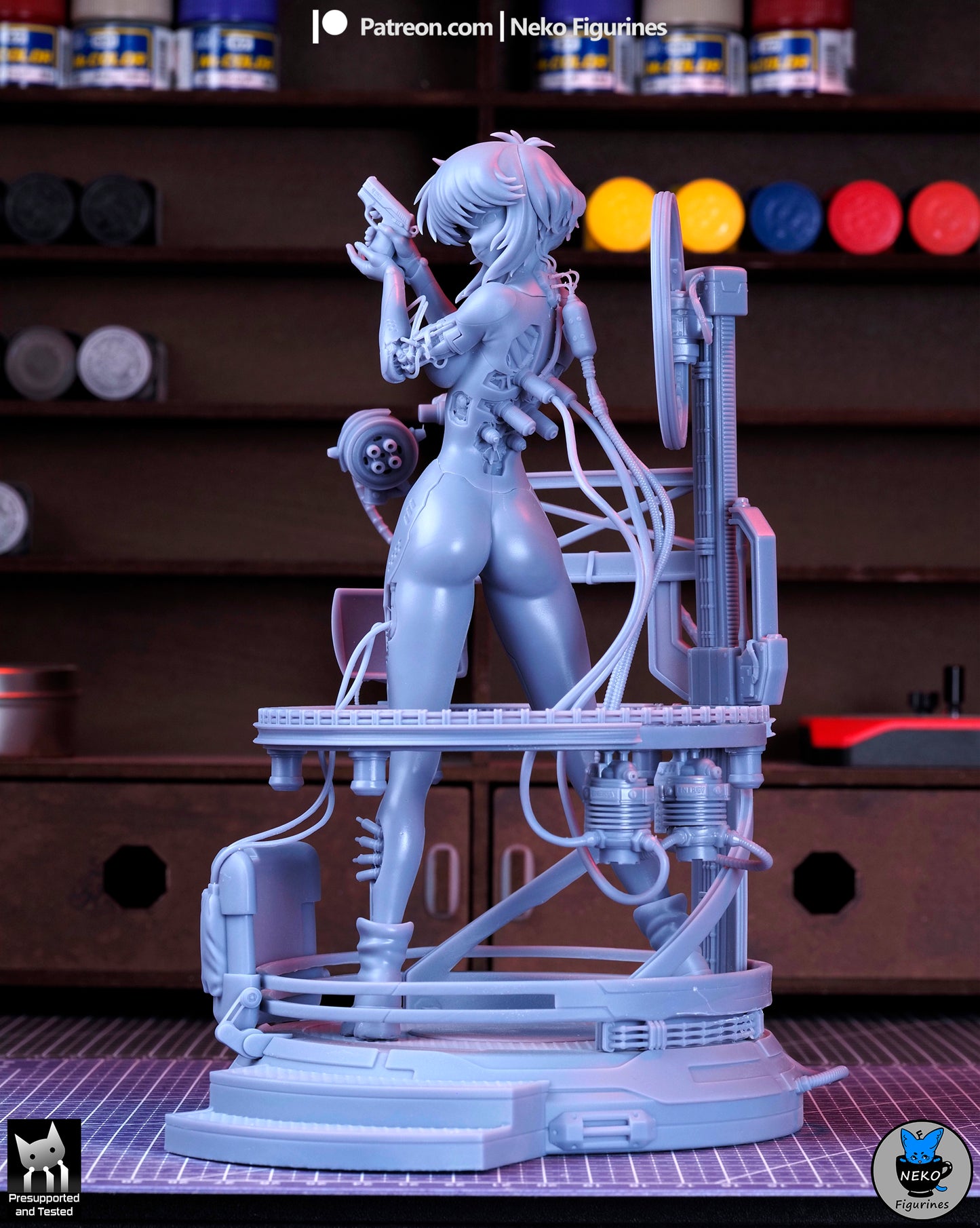 Neko Figurines Motoko Kusanagi - Ghost In The Shell