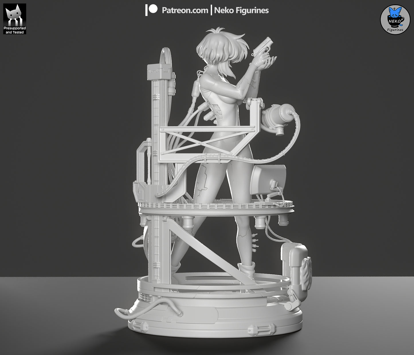 Neko Figurines Motoko Kusanagi - Ghost In The Shell