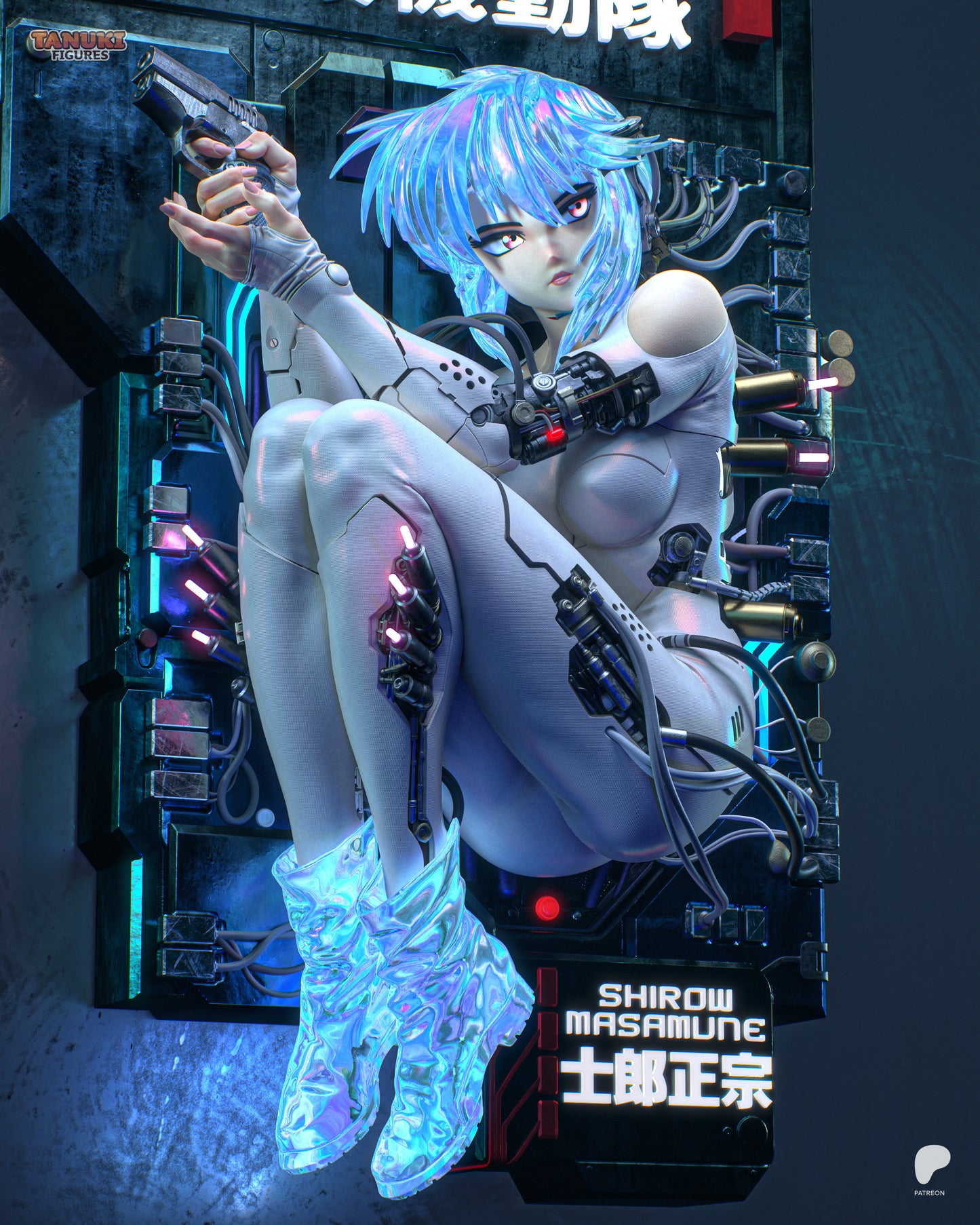 Tanuki Figures Motoko - Ghost In The Shell