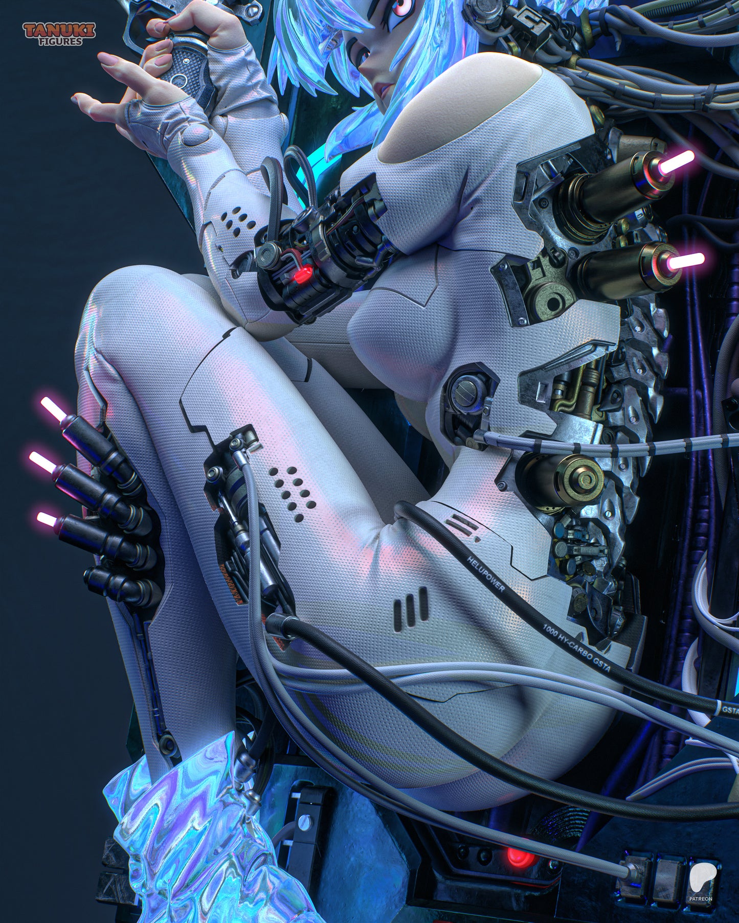 Tanuki Figures Motoko - Ghost In The Shell