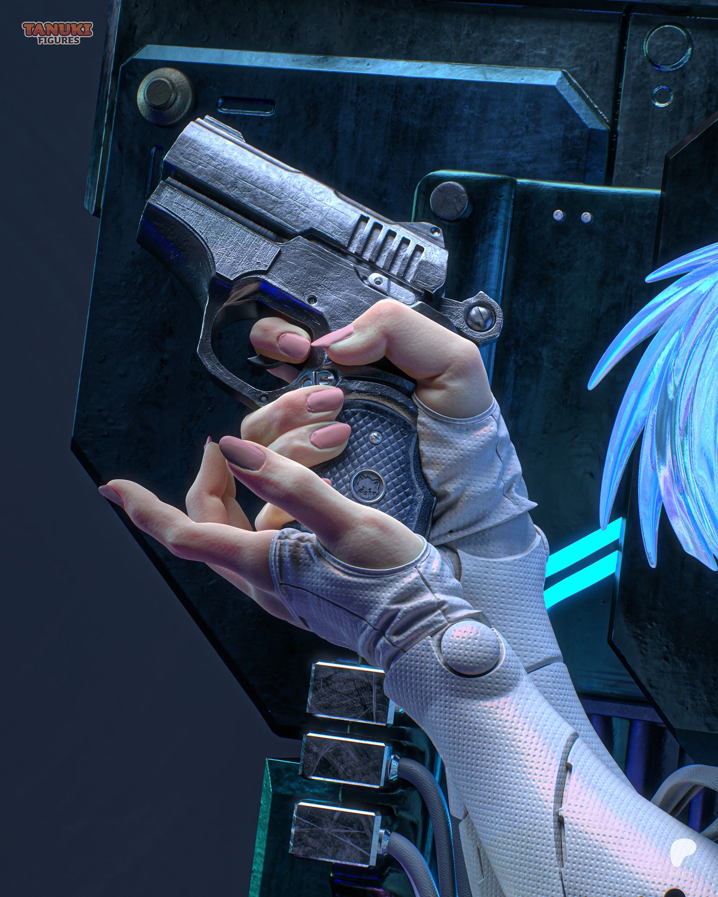 Tanuki Figures Motoko - Ghost In The Shell