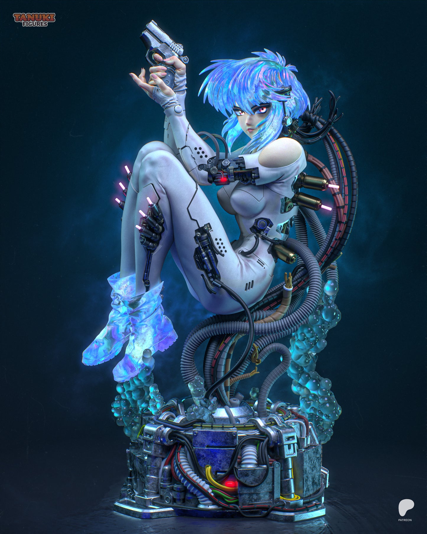 Tanuki Figures Motoko - Ghost In The Shell