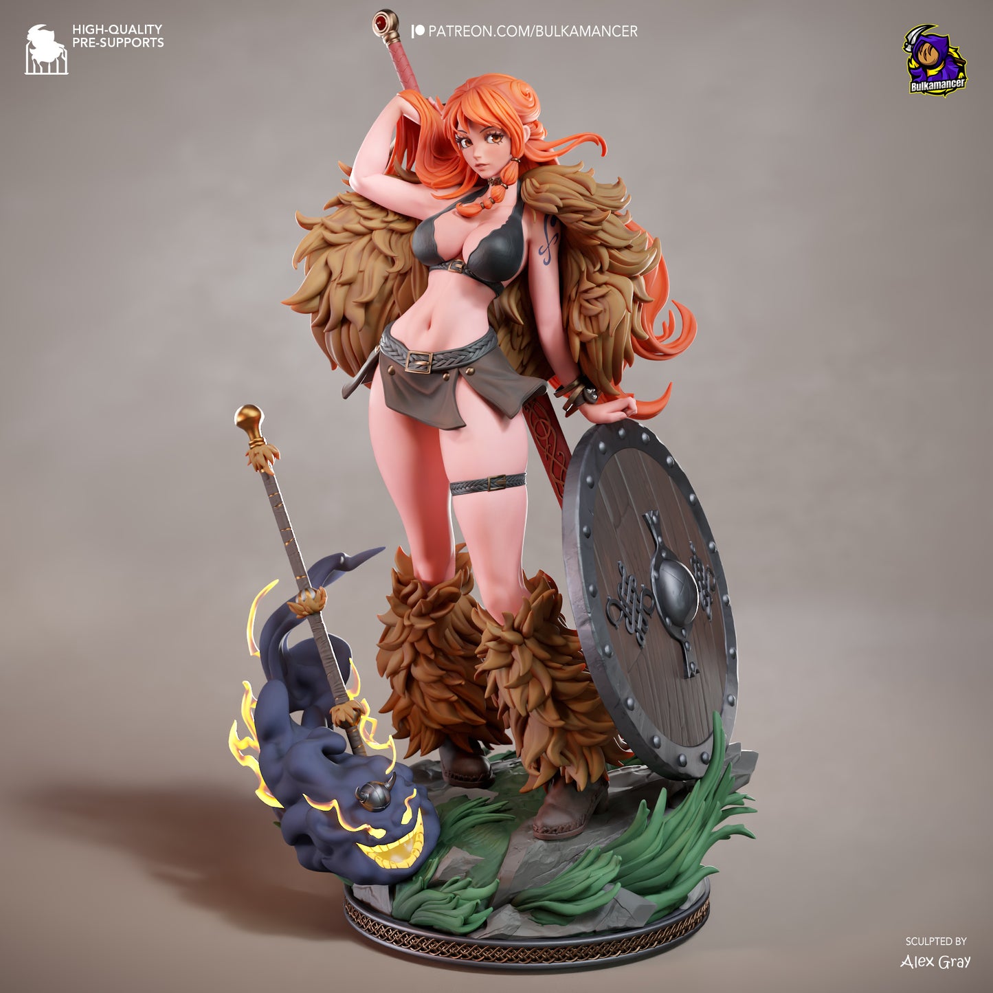 Bulkamancer Sculps Nami - One Piece
