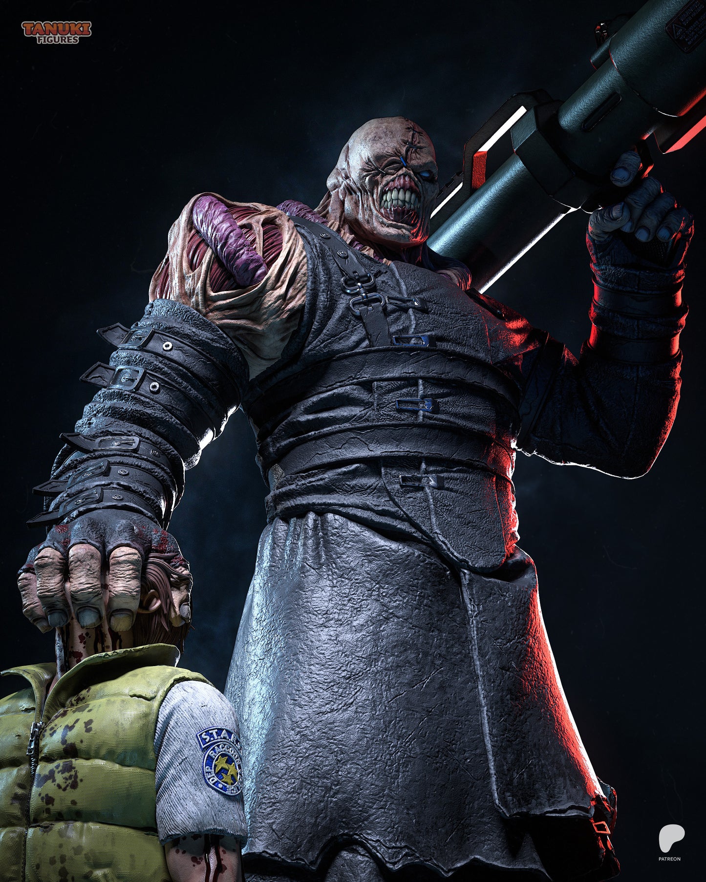 Tanuki Figures Nemesis - Resident Evil