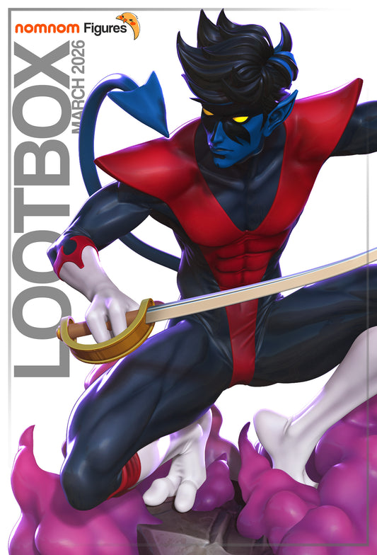 Nomnom Figures Nightcrawler - Xmen