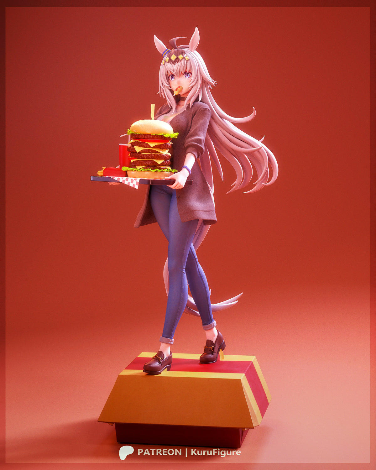 Kuru Figures Oguri Cap - Umamusume