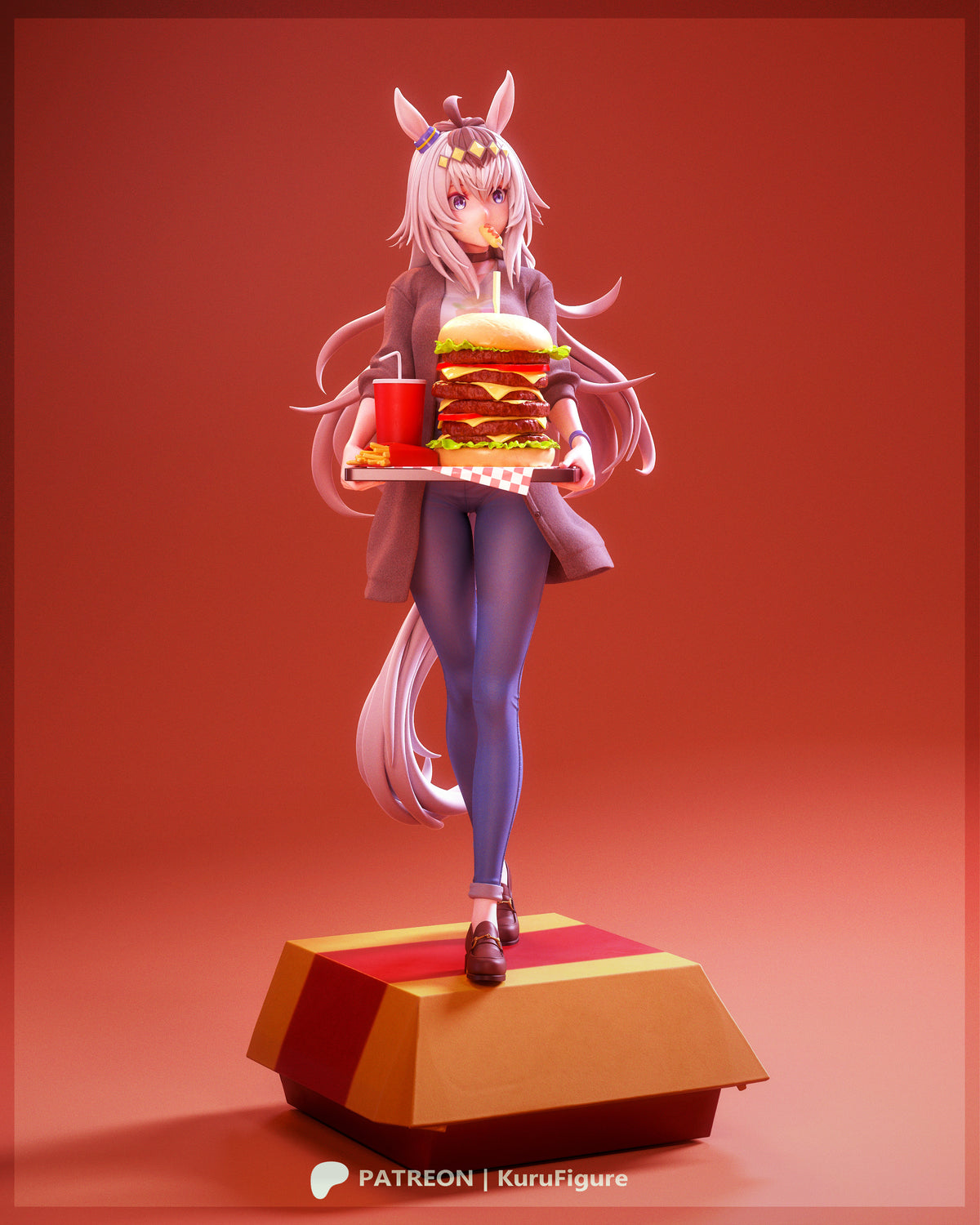 Kuru Figures Oguri Cap - Umamusume
