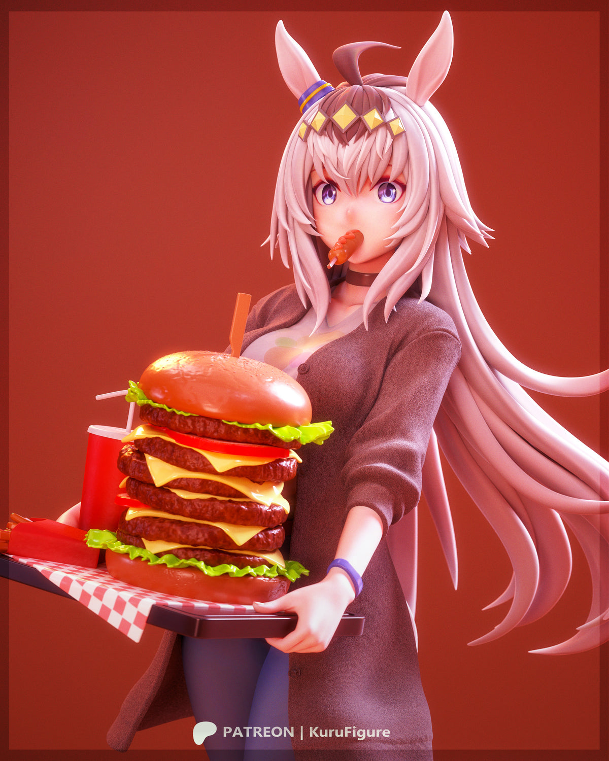 Kuru Figures Oguri Cap - Umamusume