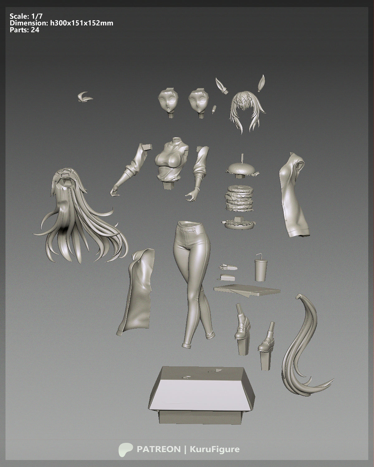 Kuru Figures Oguri Cap - Umamusume